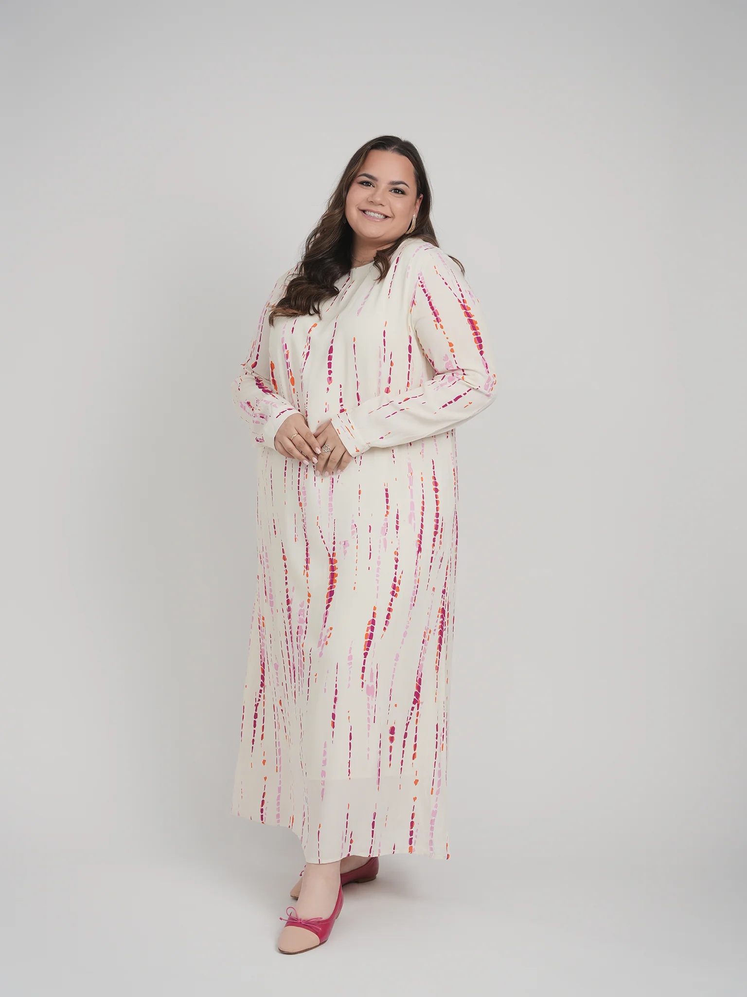 CAMILLA DRESS (PINK TIE DYE) - Image 2