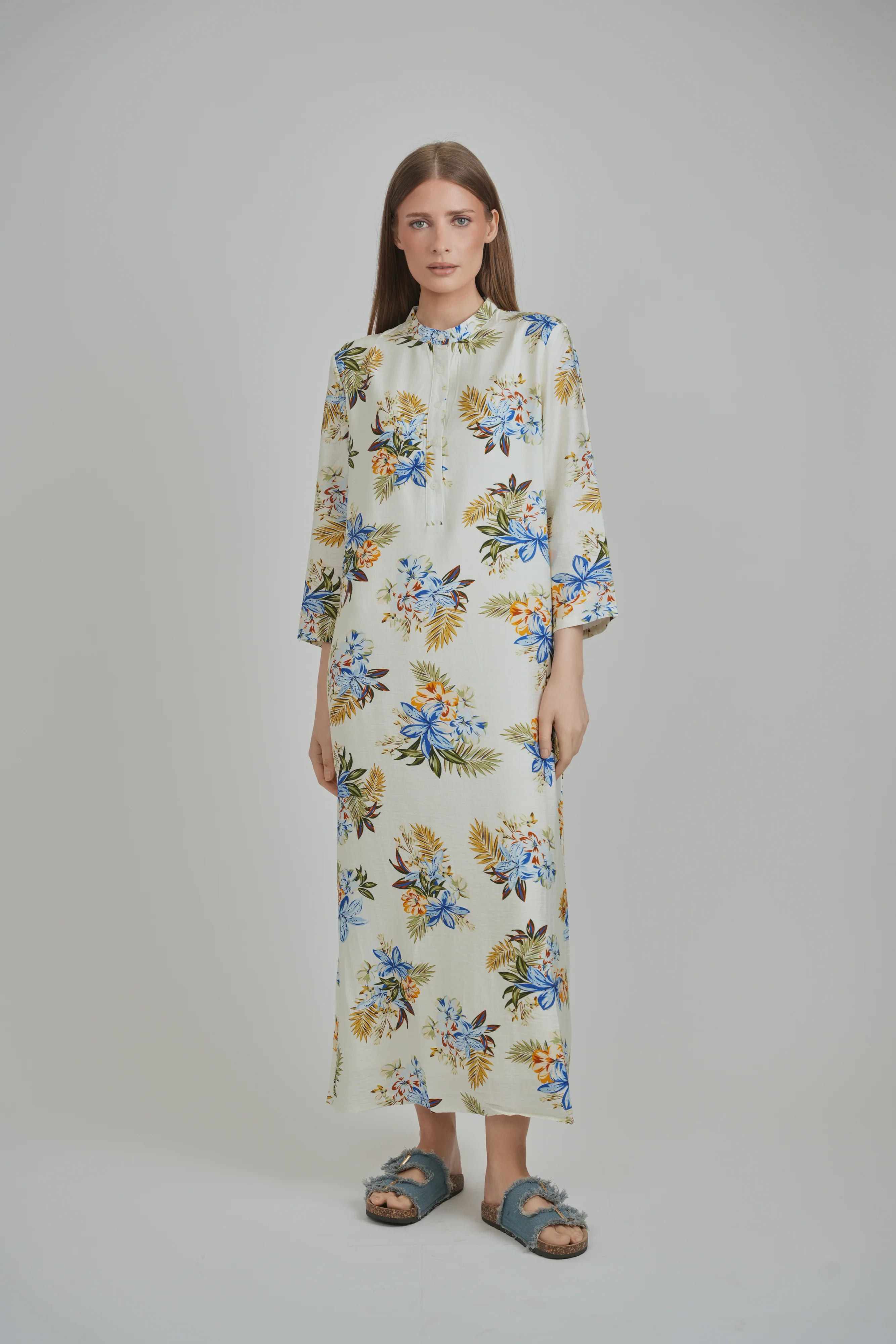 CASEY DRESS (BLUE LILY)