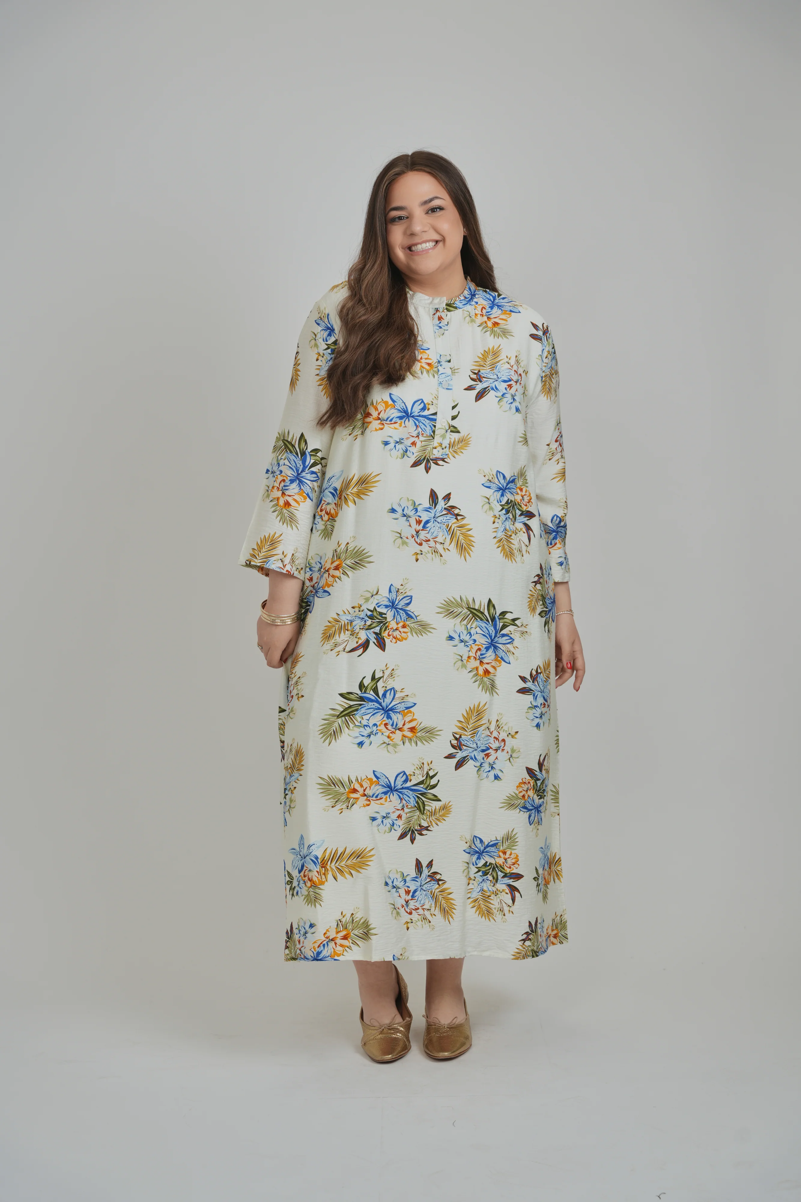 CASEY DRESS (BLUE LILY) - Image 2
