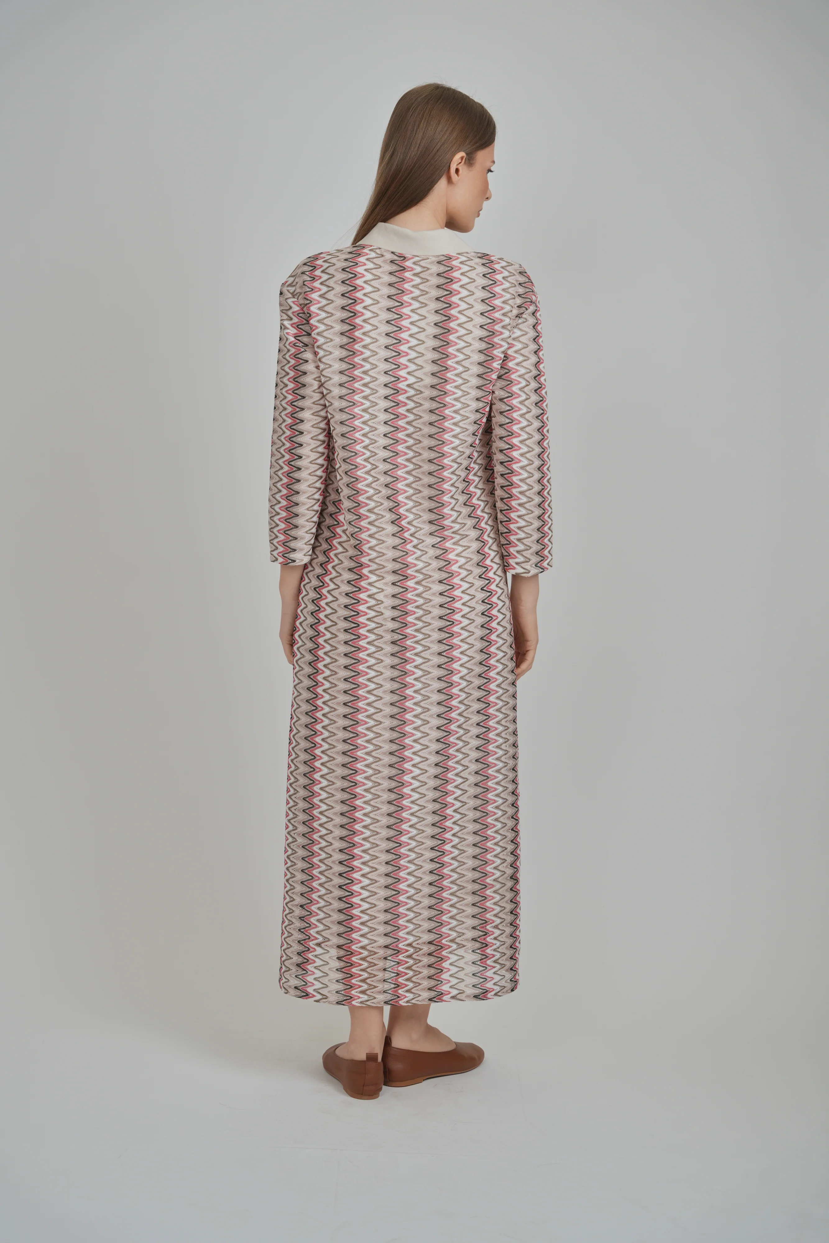 CLEO DRESS (BLUSH TAUPE) - Image 3