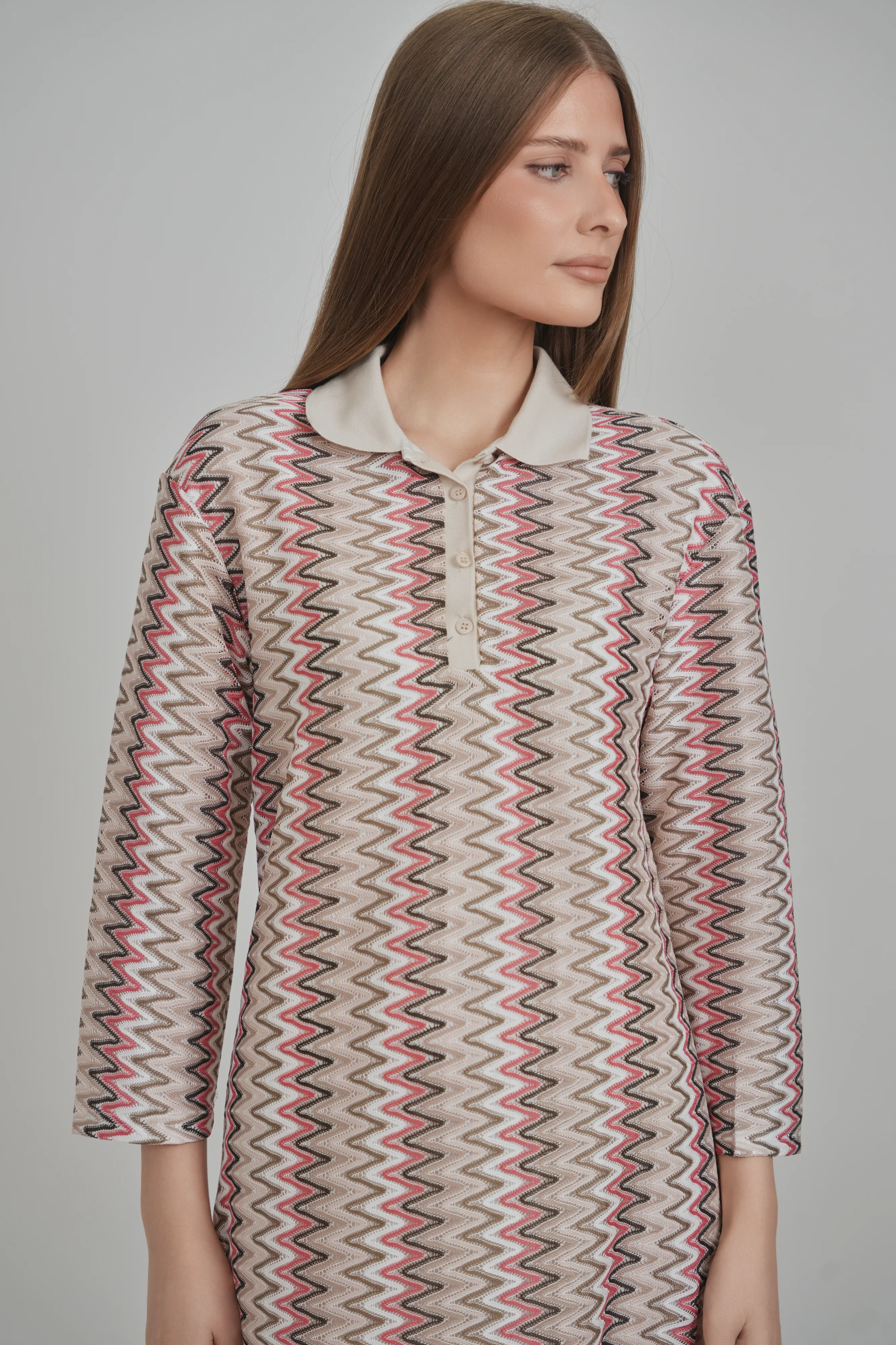CLEO DRESS (BLUSH TAUPE) - Image 5