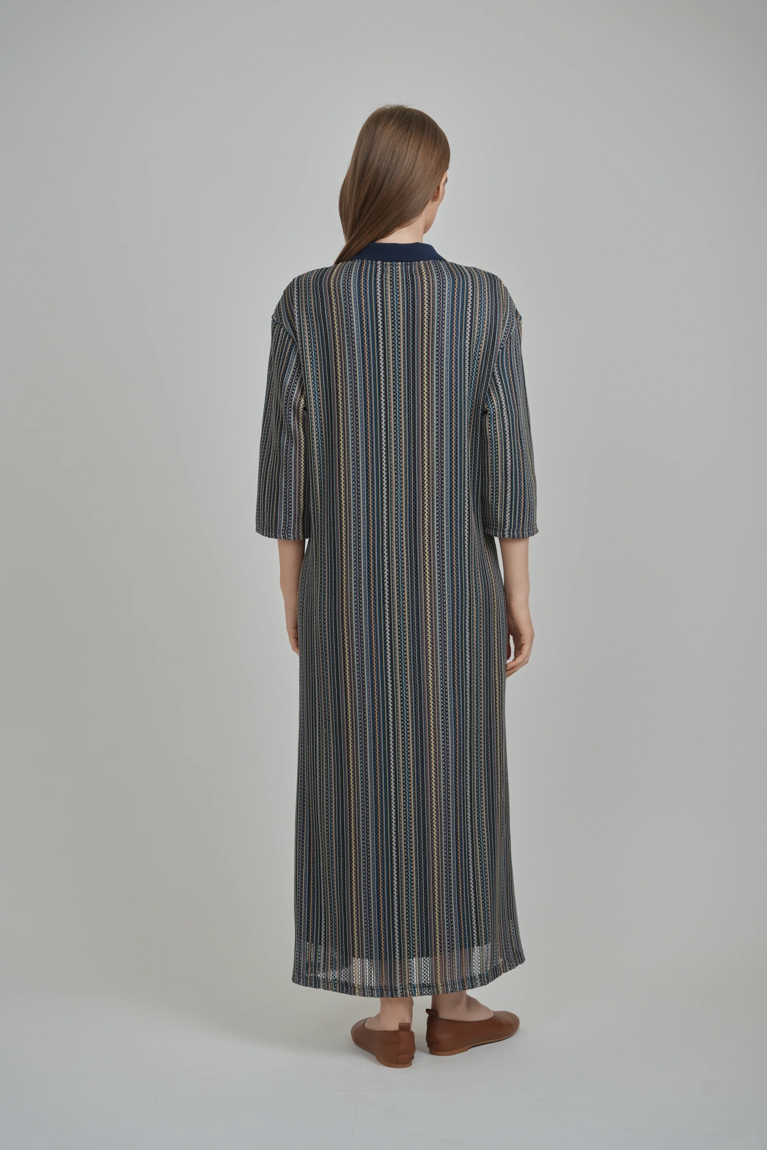 CLEO DRESS (NAVY) - Image 4