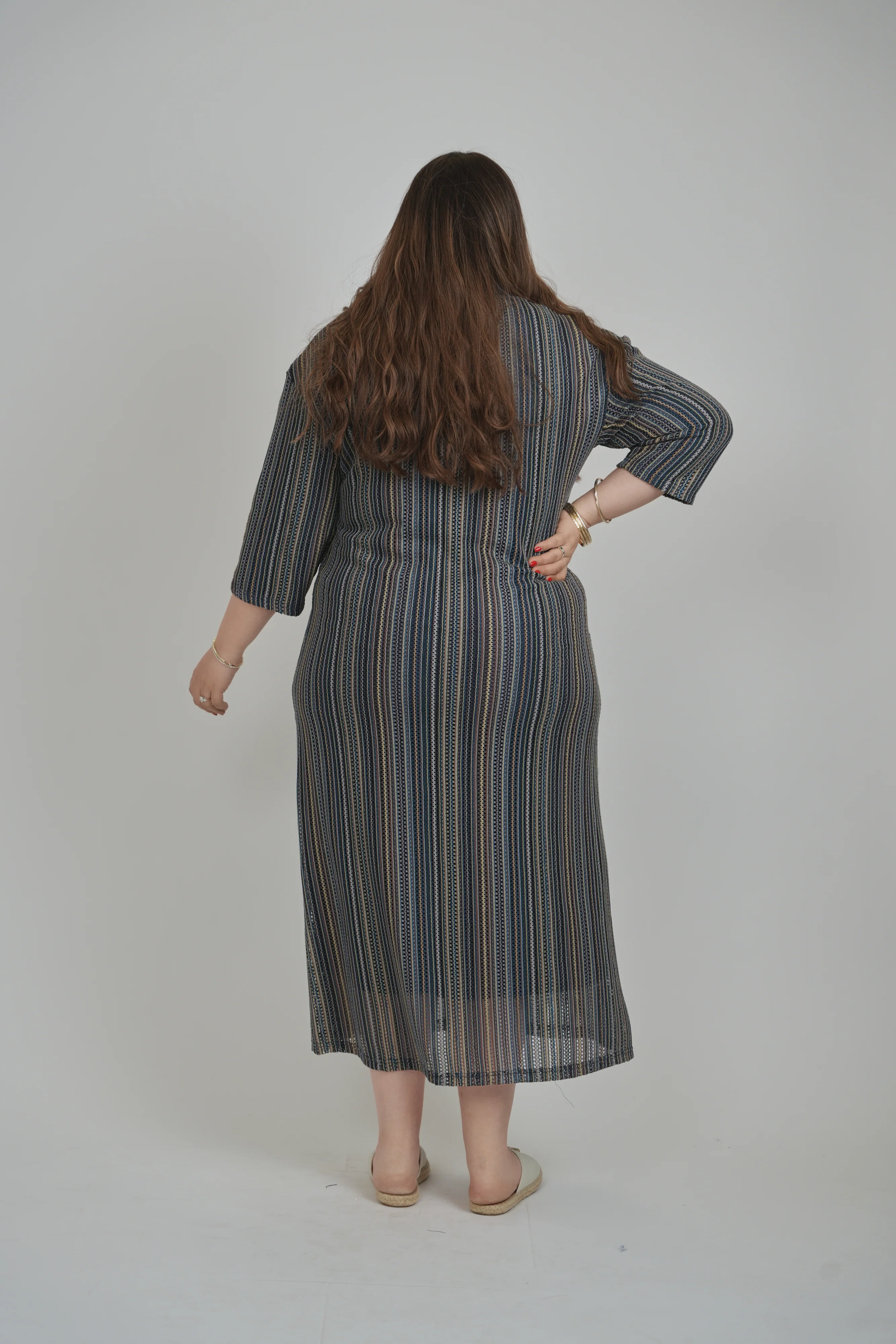 CLEO DRESS (NAVY) - Image 6