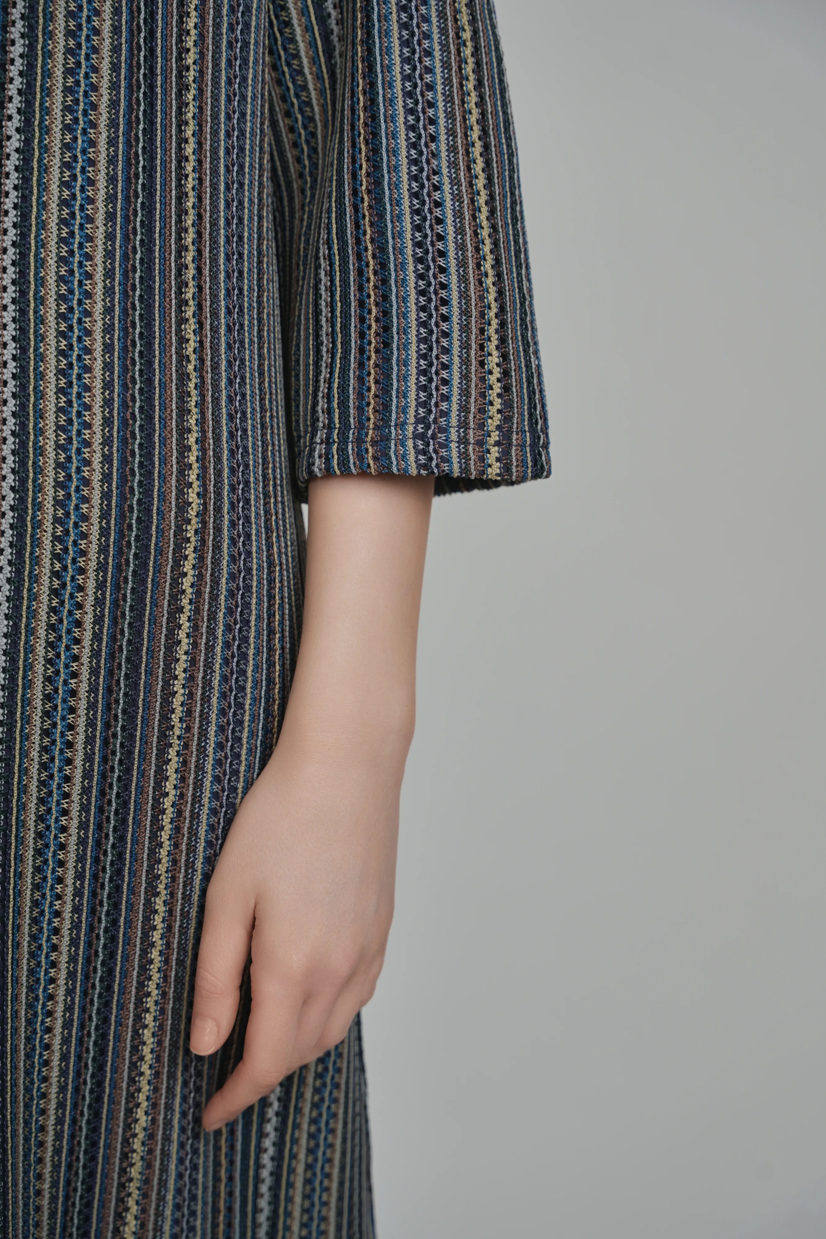 CLEO DRESS (NAVY) - Image 9