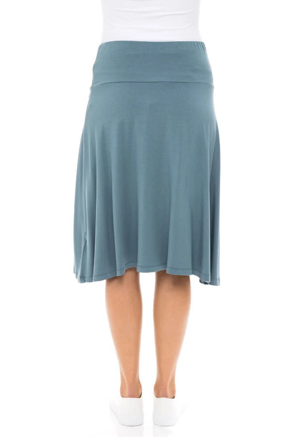 *MODAL SKYE SKIRT (MARINE) - Image 3