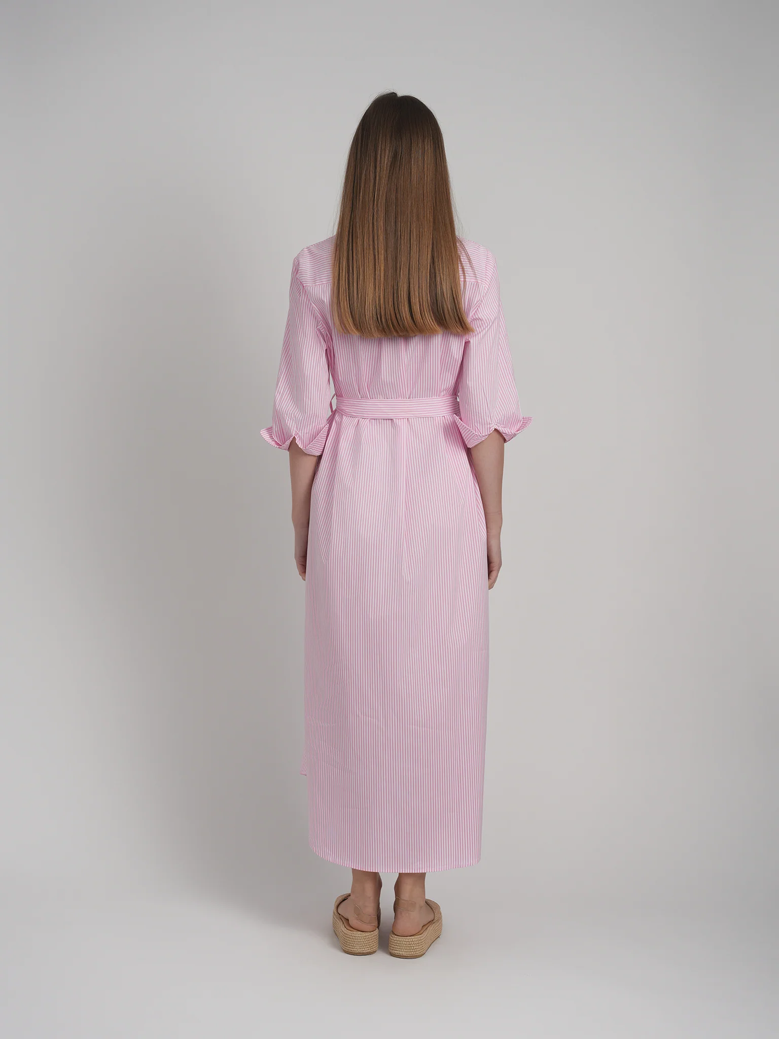 DANIELLA DRESS (PINK STRIPE) - Image 4