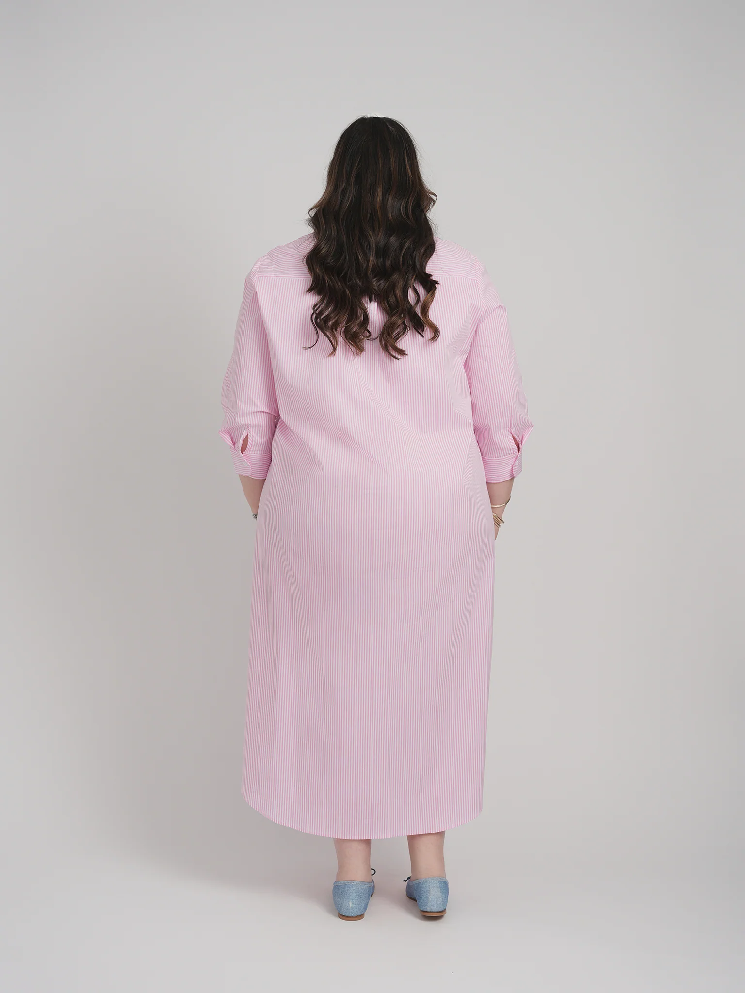 DANIELLA DRESS (PINK STRIPE) - Image 6