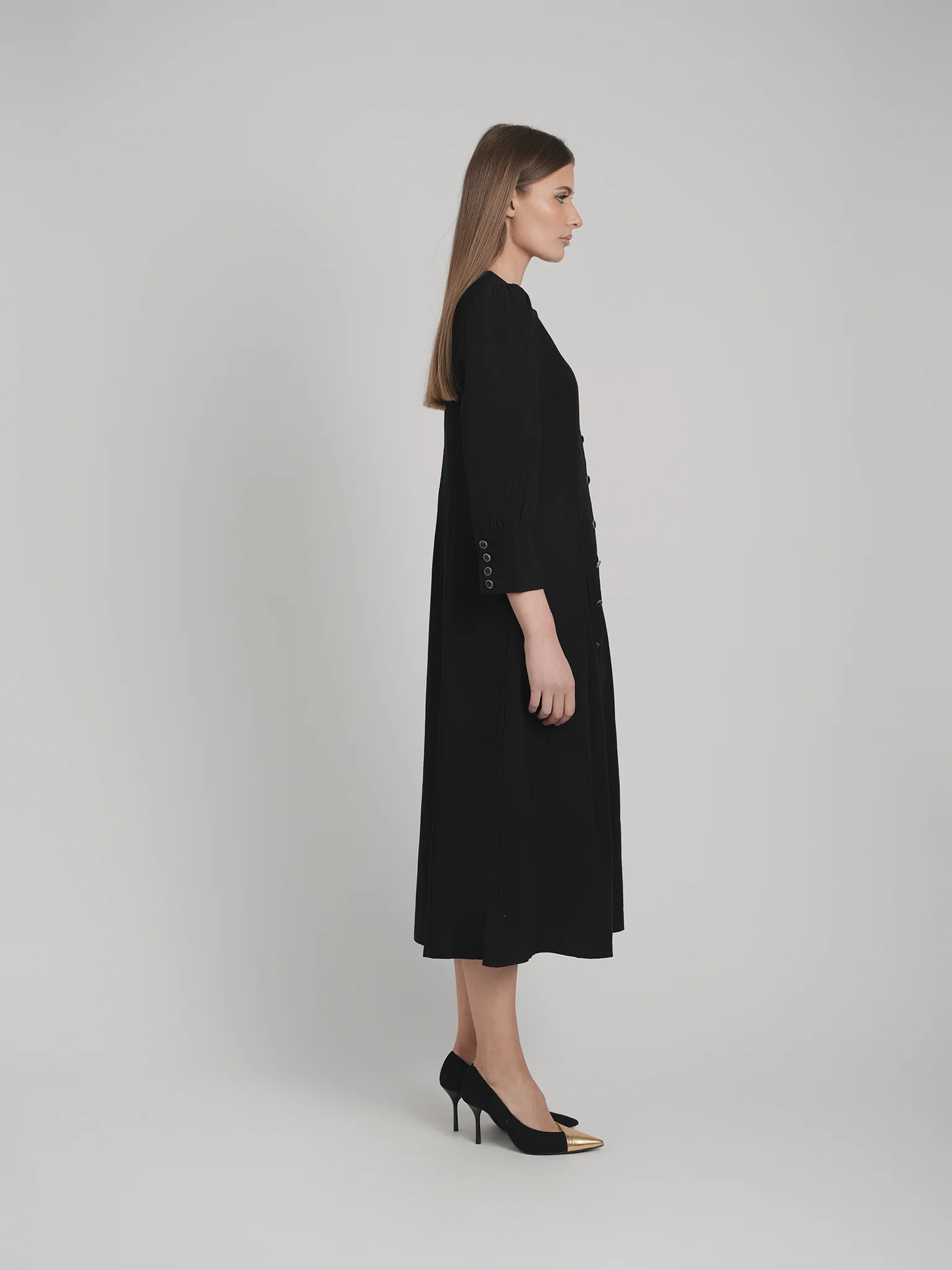DEB DRESS (BLACK) - Image 2