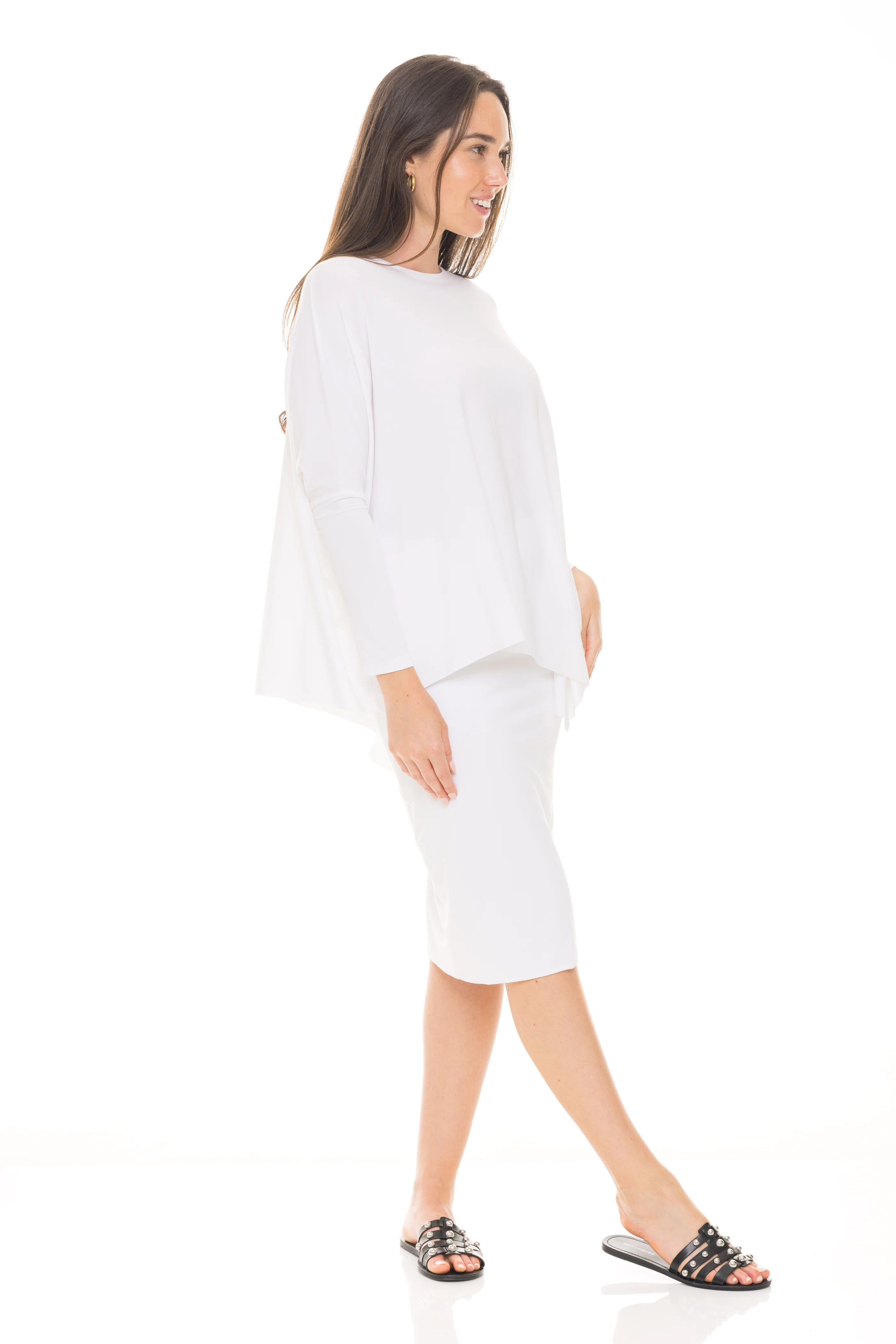 EDEN TOP SOLID JERSEY (WHITE) - Image 6