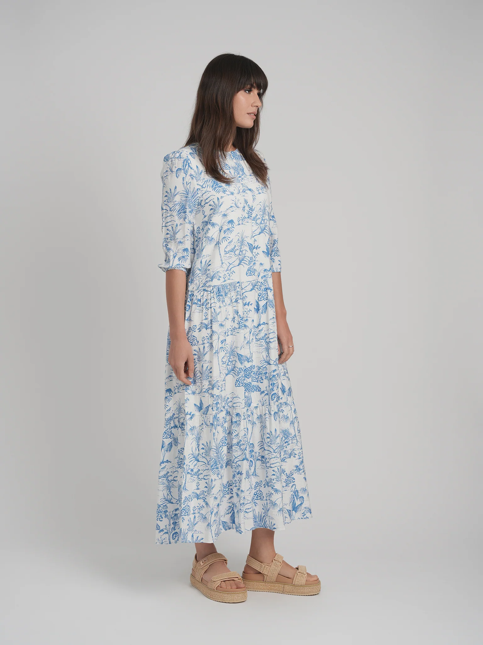 EMILY DRESS (BLUE) - Image 3