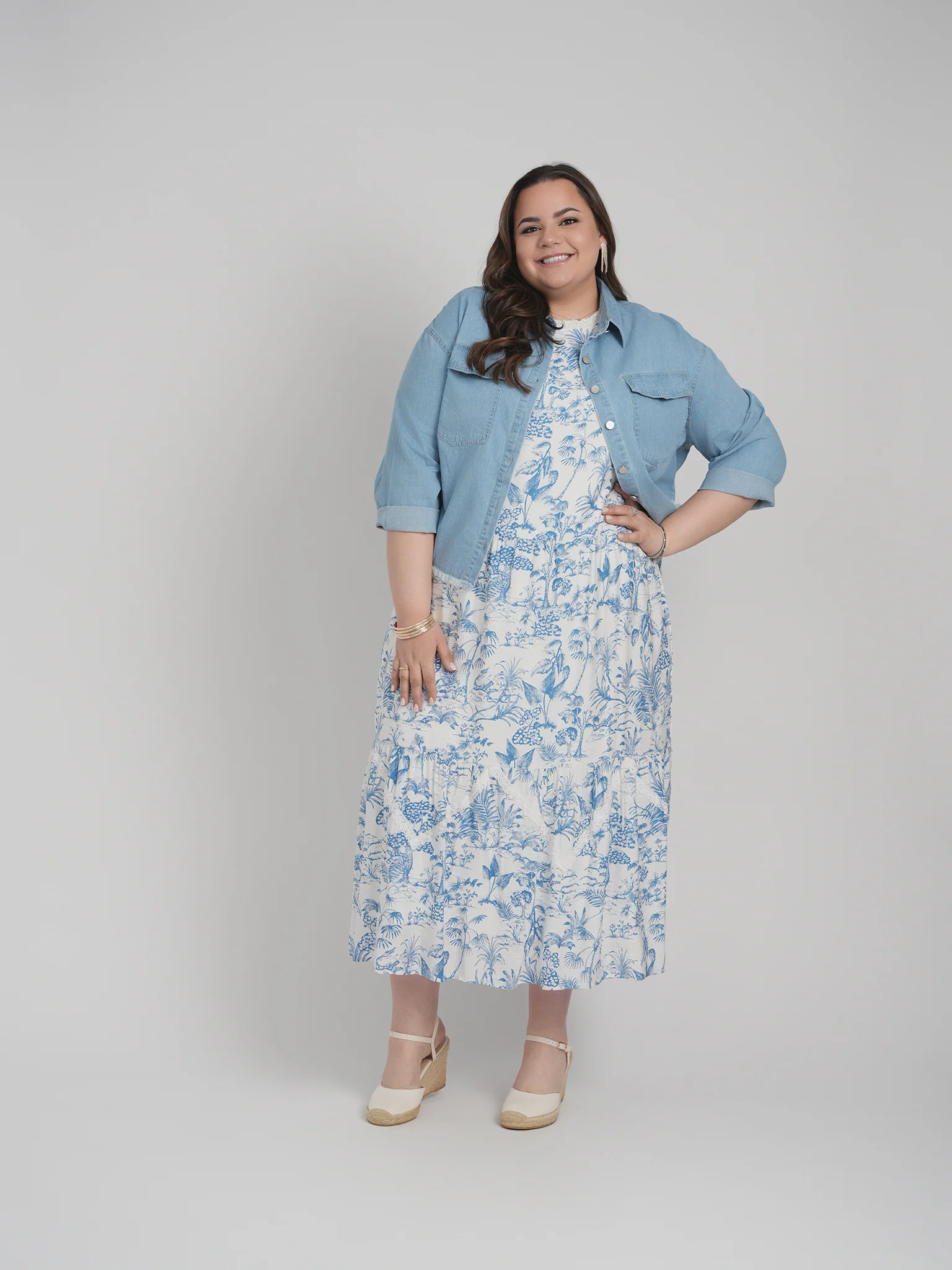 GRACE DRESS (BLUE) - Image 7