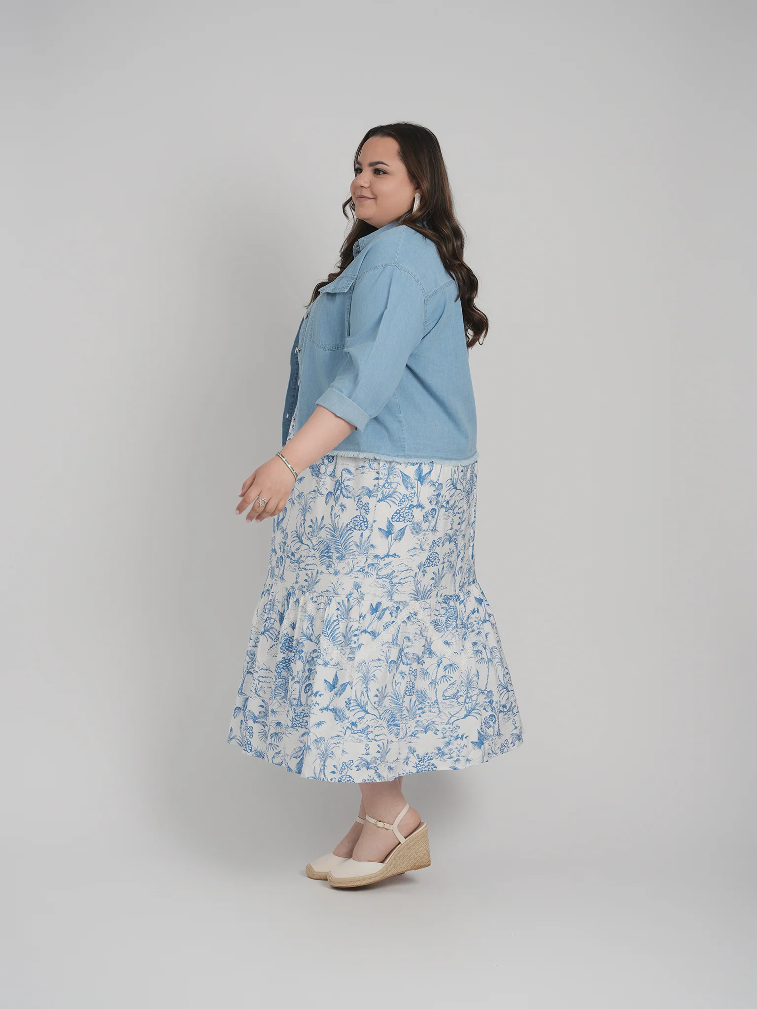 GRACE DRESS (BLUE) - Image 9