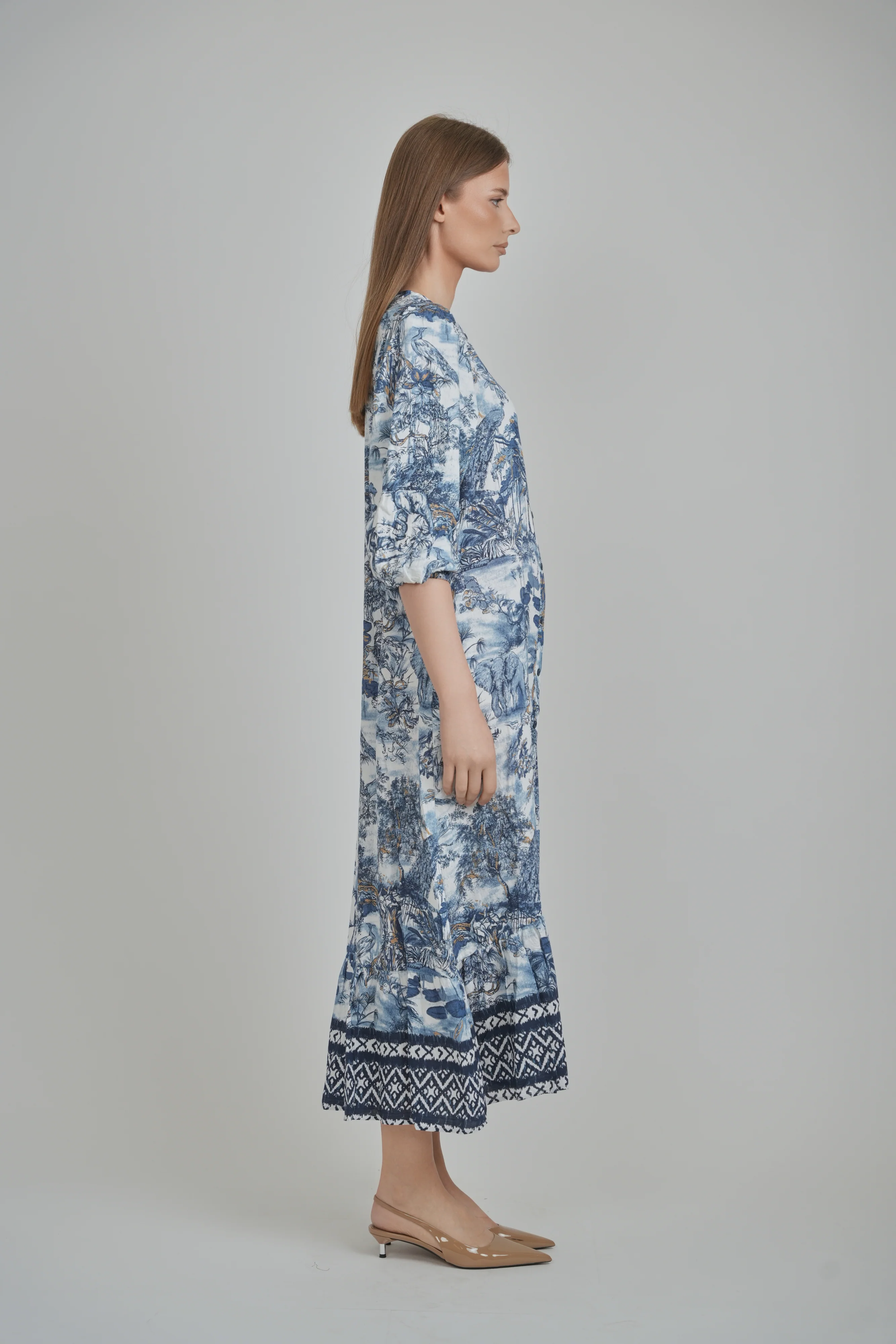 HAILEY DRESS (FRENCH TOILE) - Image 5