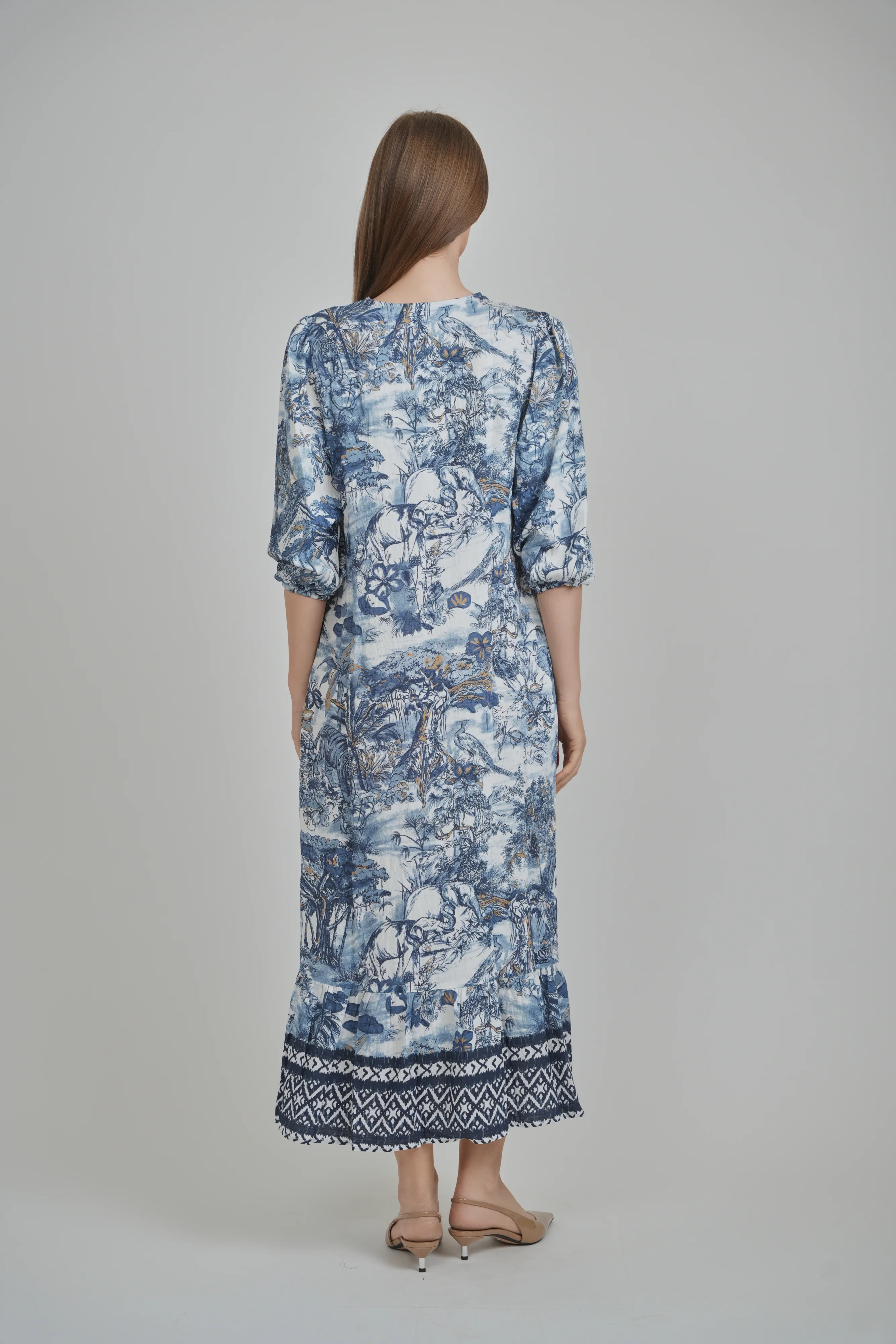 HAILEY DRESS (FRENCH TOILE) - Image 6