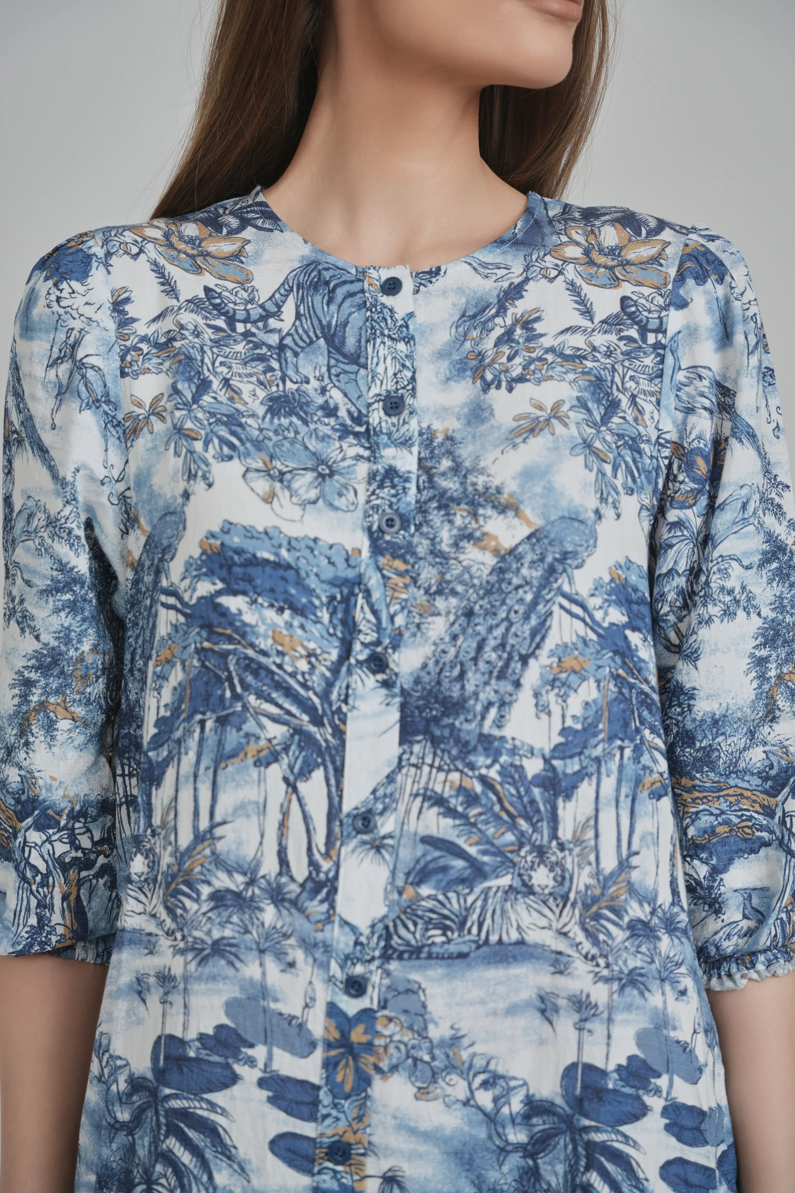 HAILEY DRESS (FRENCH TOILE) - Image 8