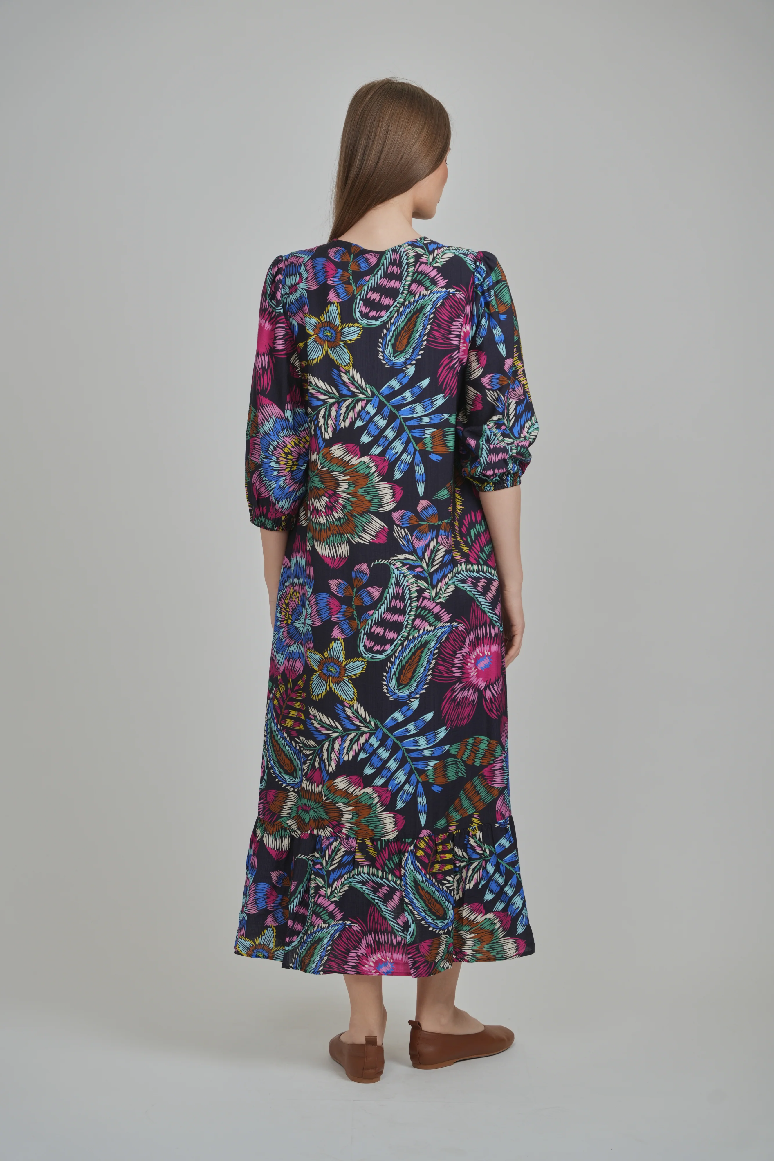 HAILEY DRESS (MIDNIGHT JEWEL) - Image 4