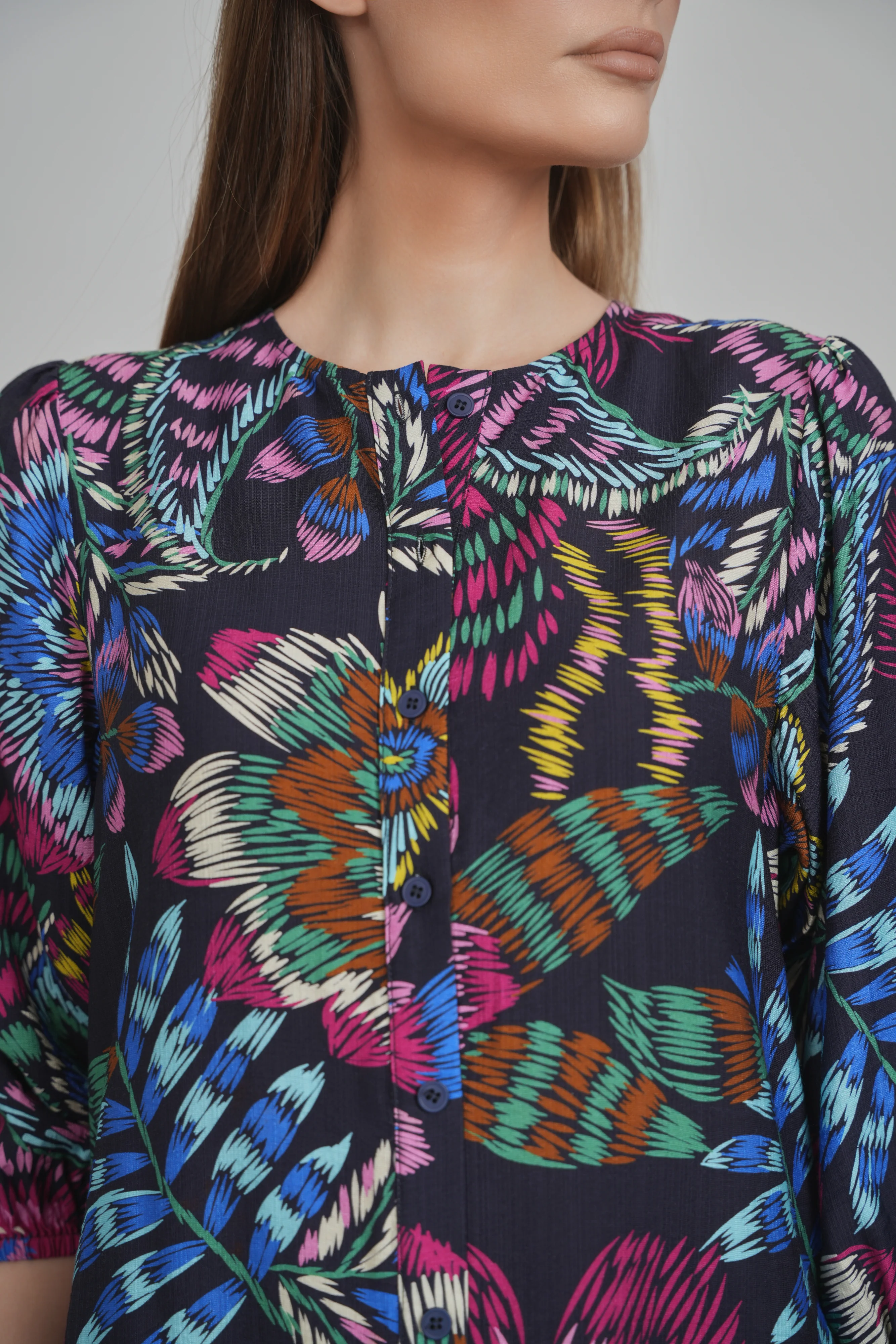 HAILEY DRESS (MIDNIGHT JEWEL) - Image 7