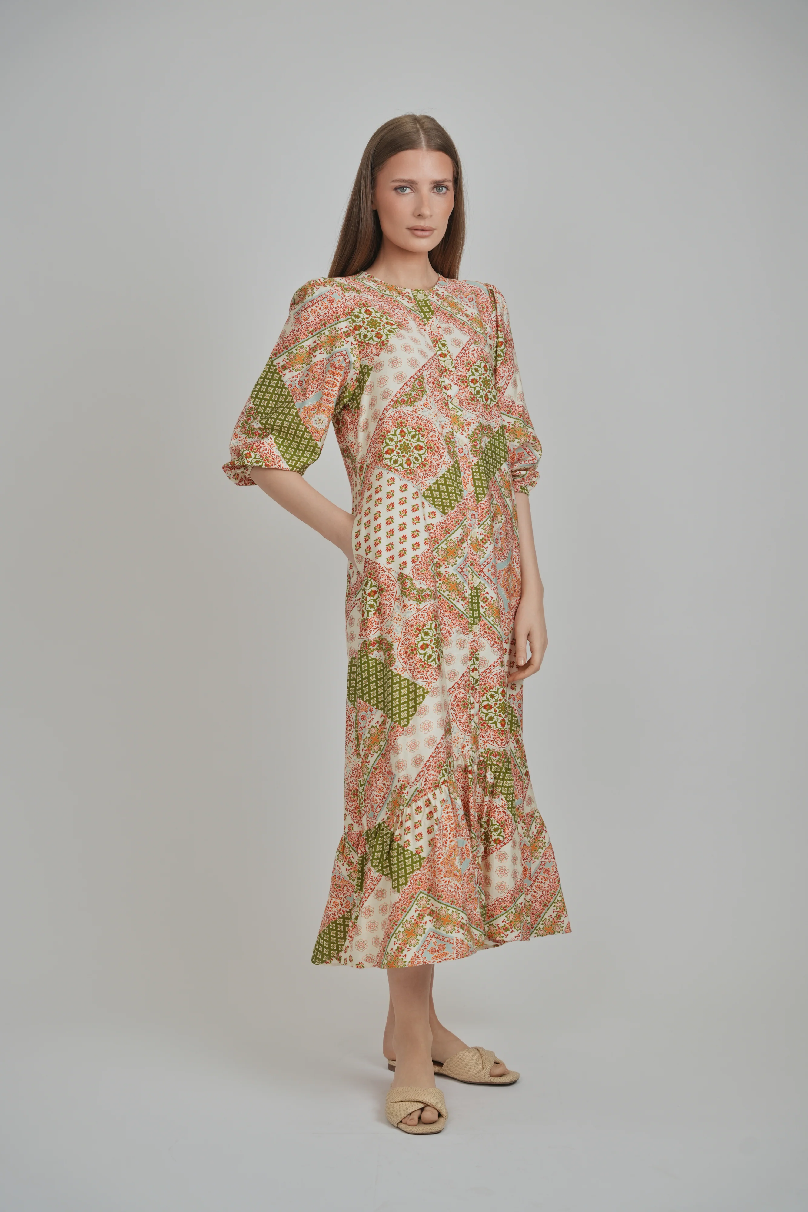 HAILEY DRESS (VINTAGE GARDEN) - Image 2