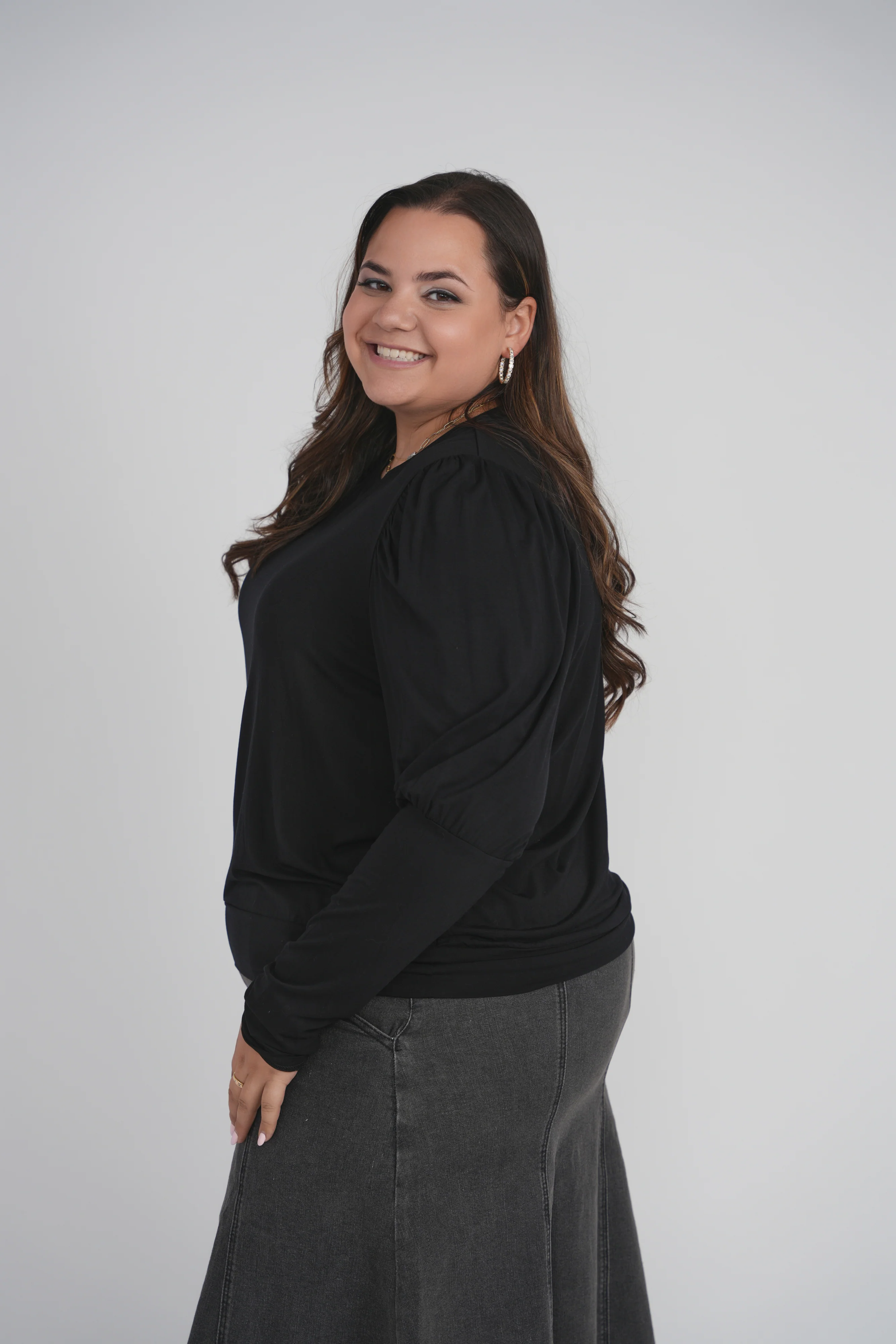 JULIET TOP (BLACK) - Image 4