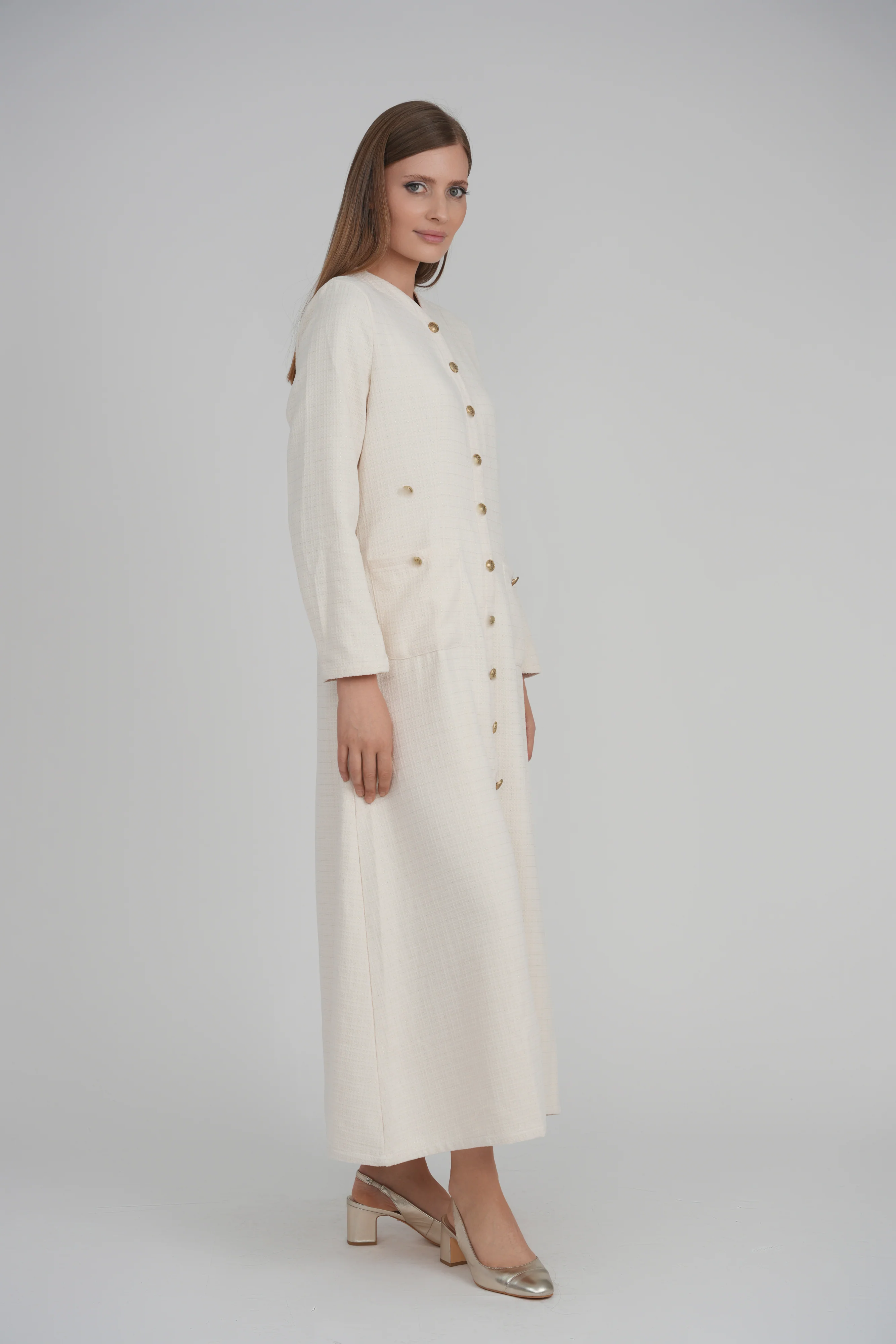 KATE DRESS (IVORY) - Image 2