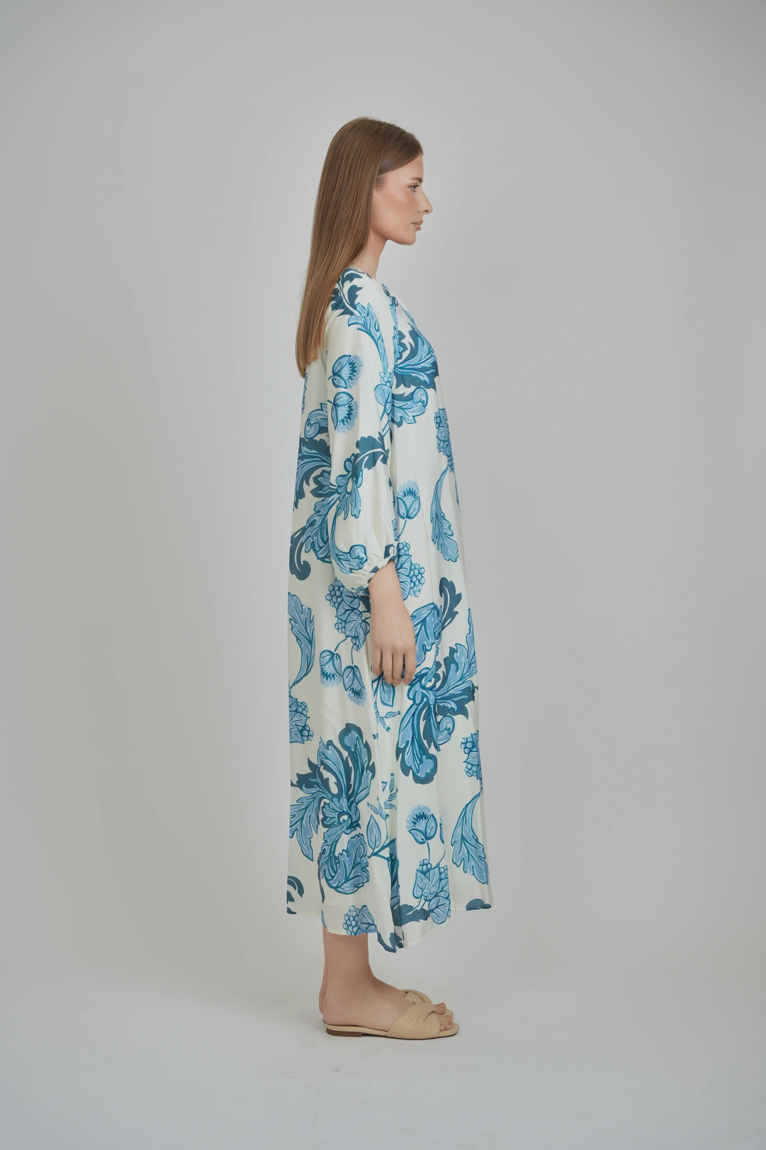LIORA DRESS (AZURE BLOOM) - Image 3