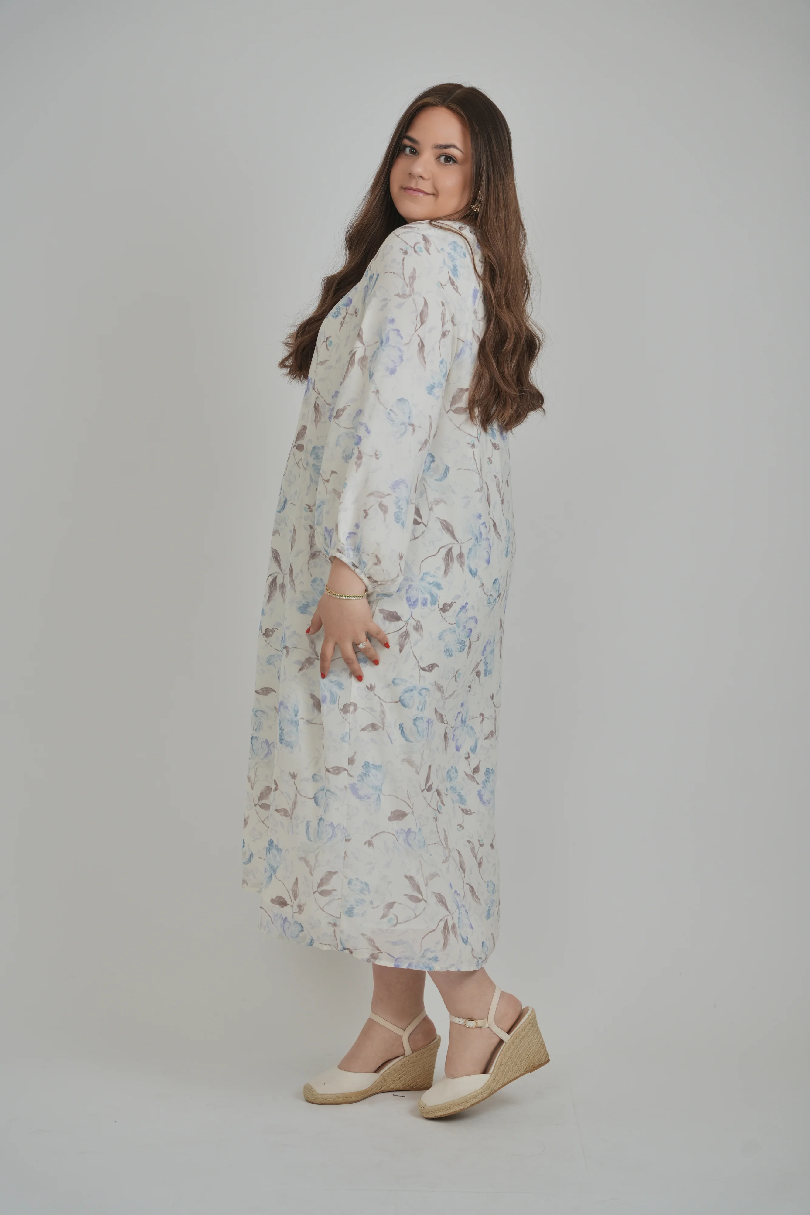 LIORA DRESS (BLUE WHISPER) - Image 5