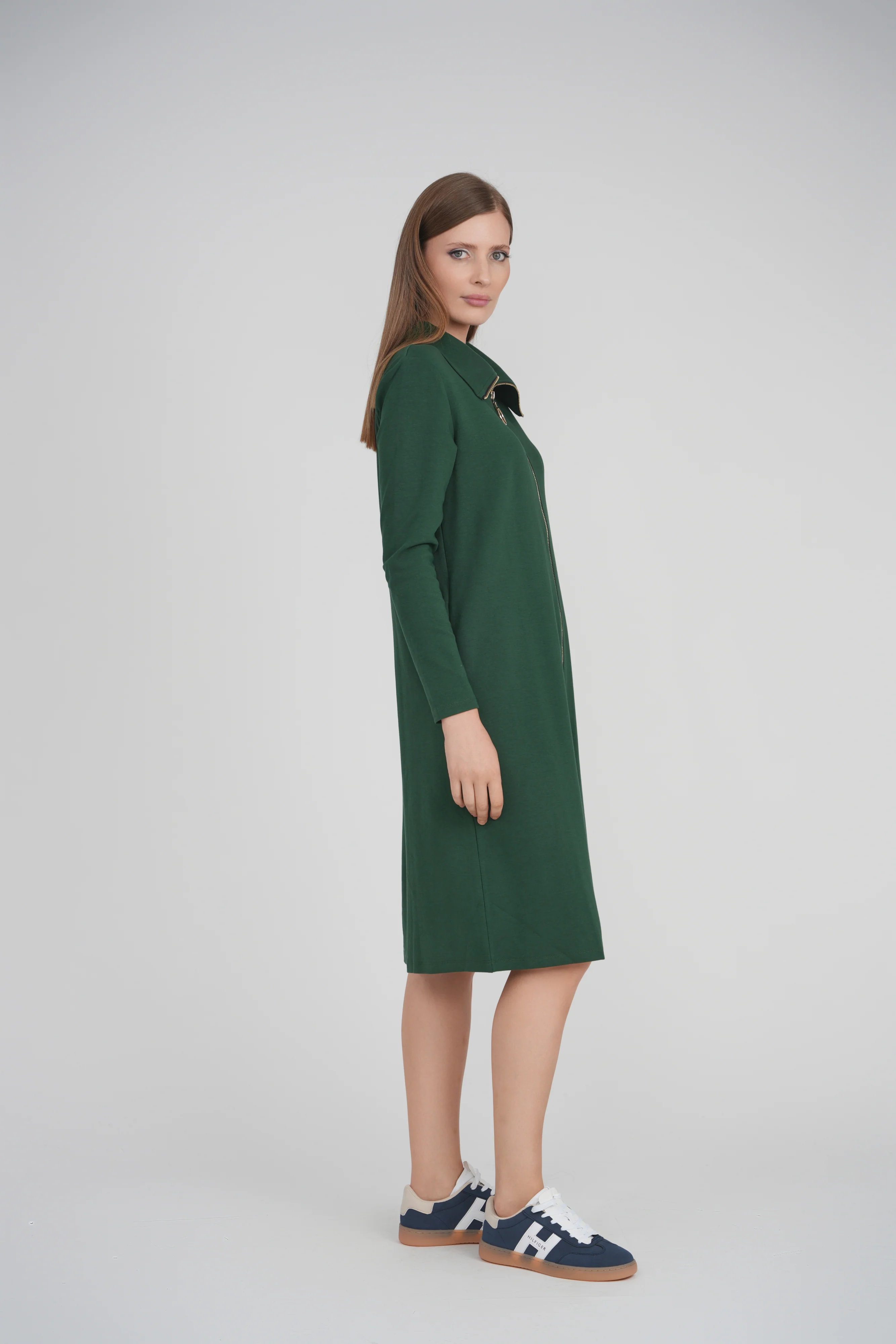 LIZ DRESS (HUNTER) - Image 2