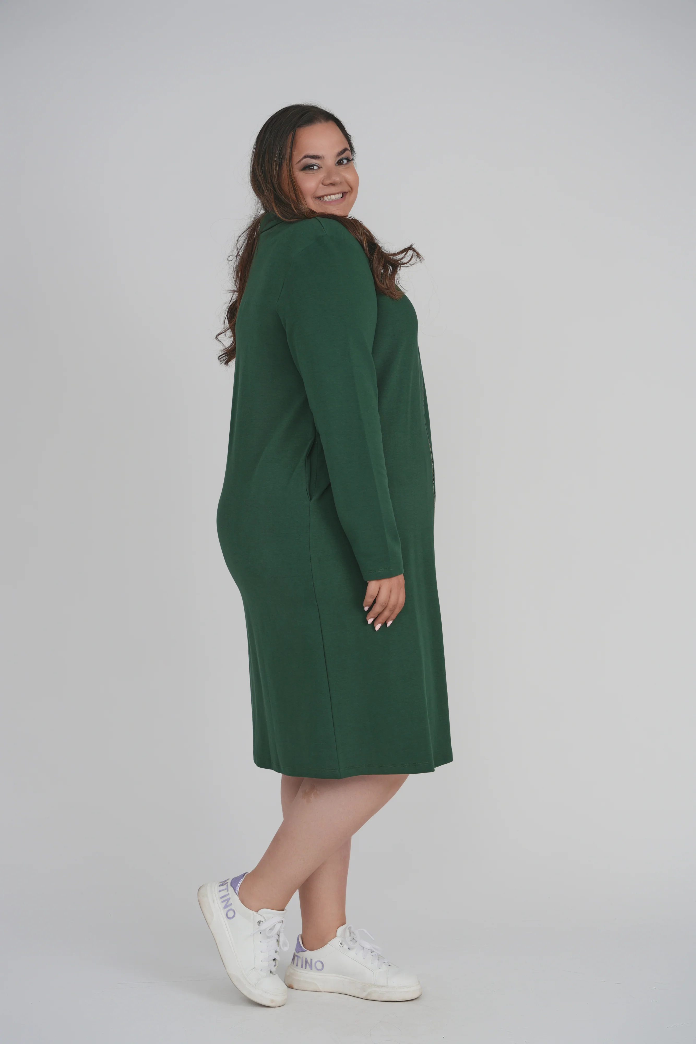 LIZ DRESS (HUNTER) - Image 5