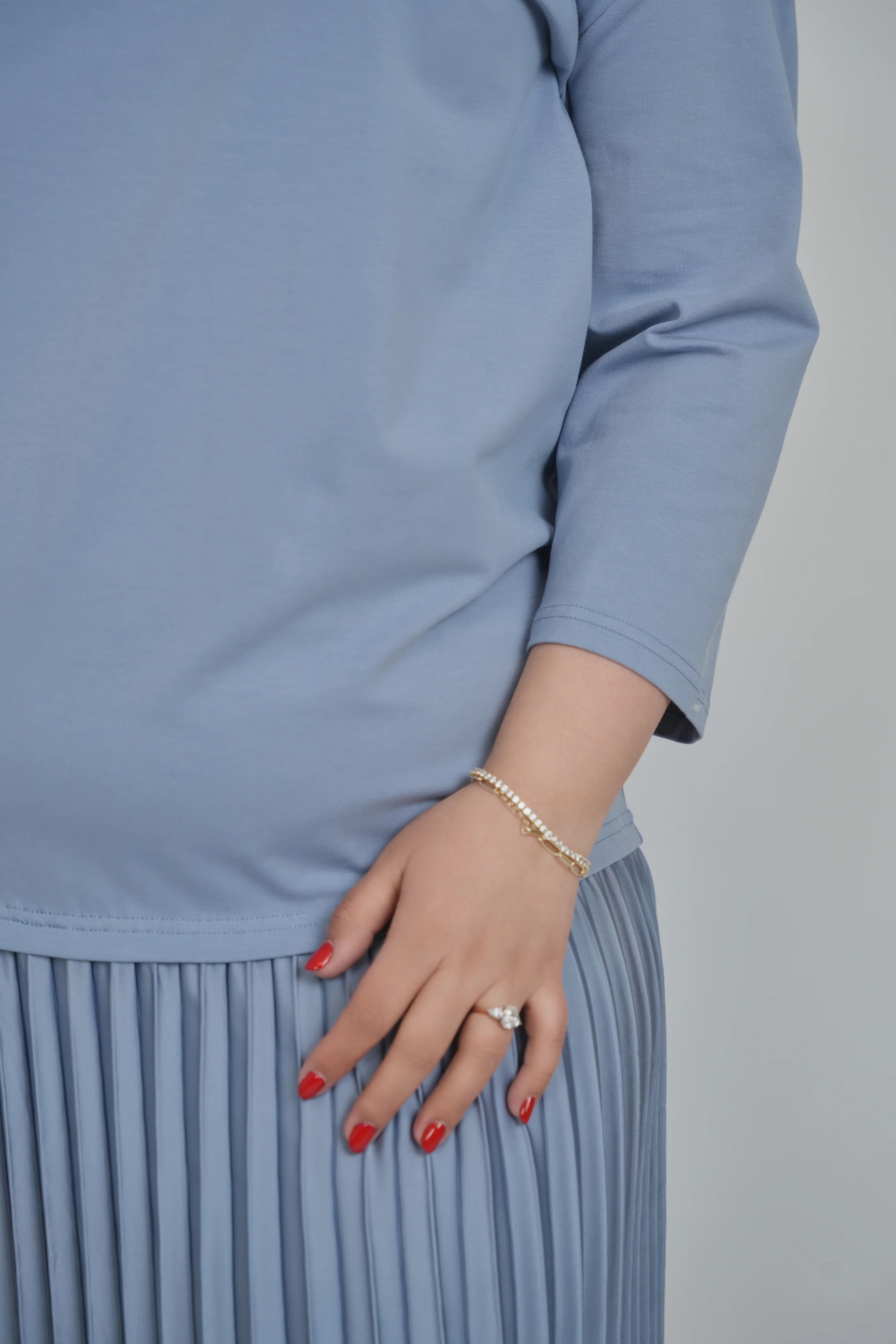 PARIS DRESS (SLATE) - Image 10