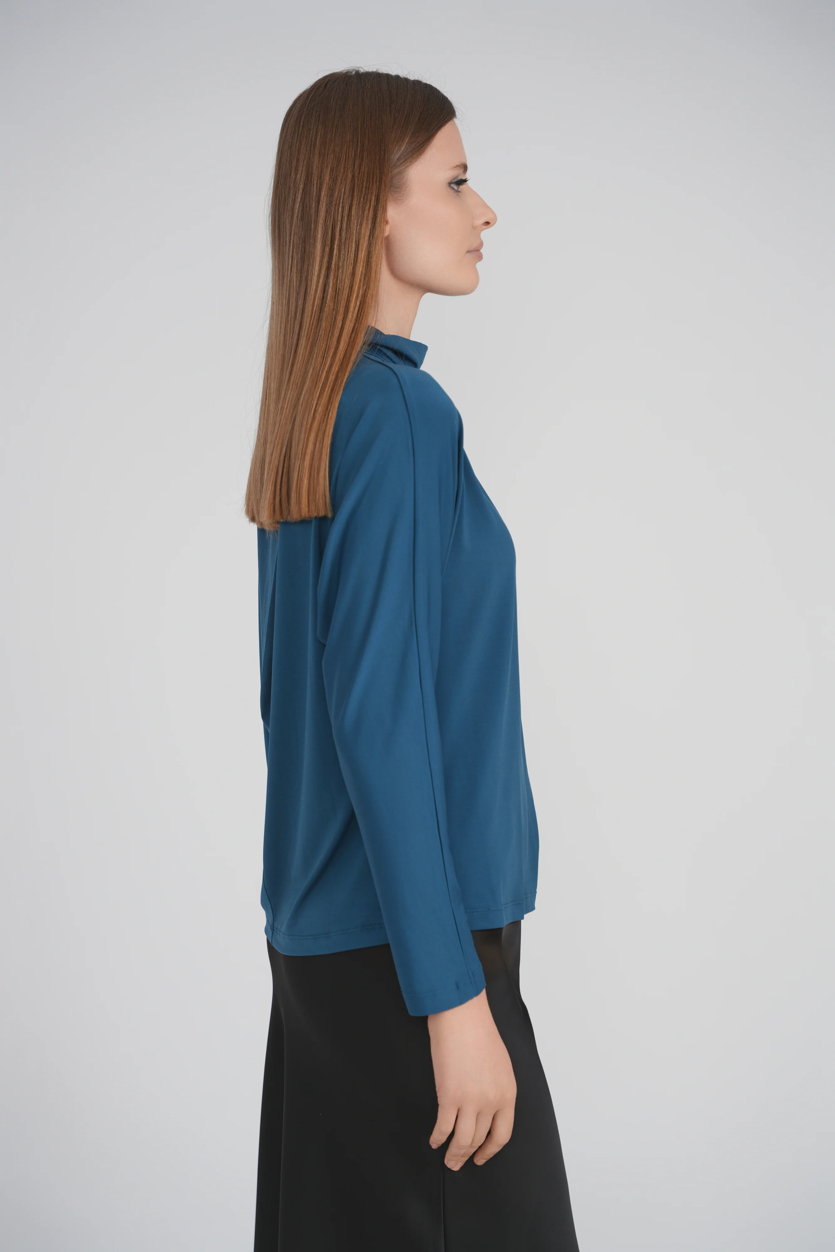 PLEAT TOP (TEAL) - Image 2