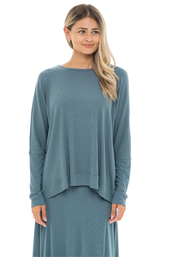 RIBBED SKYE TOP - Image 2
