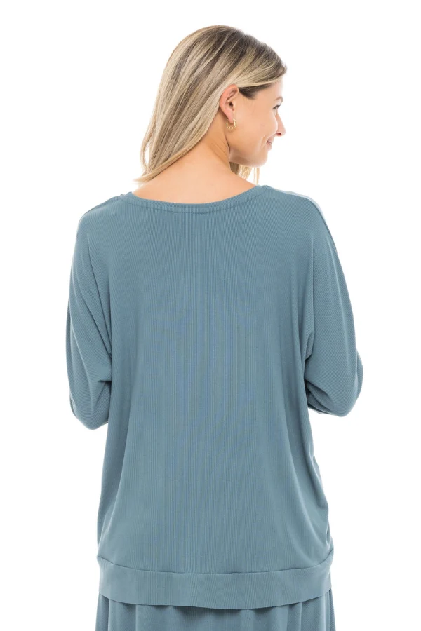 RIBBED SKYE TOP - Image 4