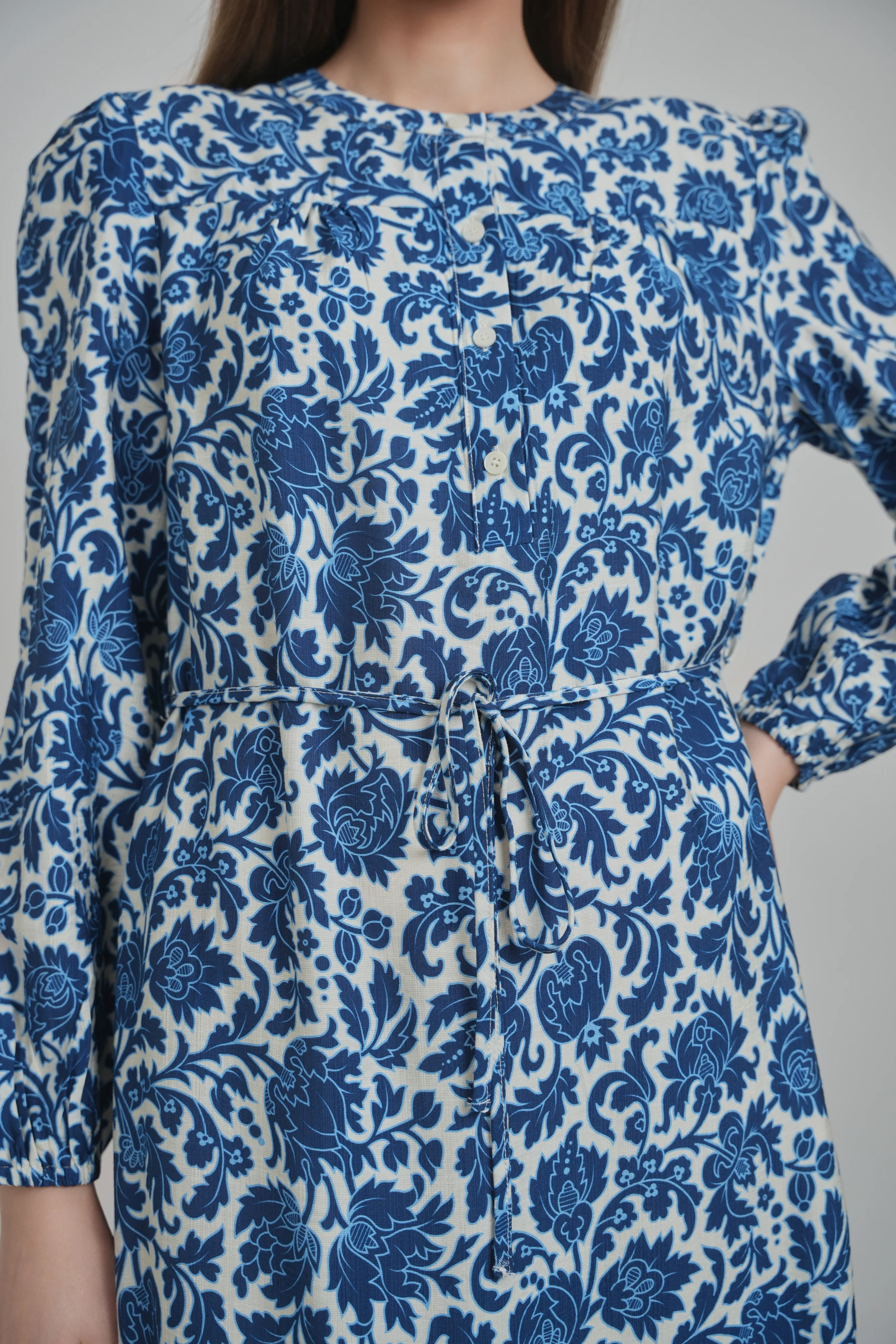 RIVA DRESS (BLUE FLORAL) - Image 12
