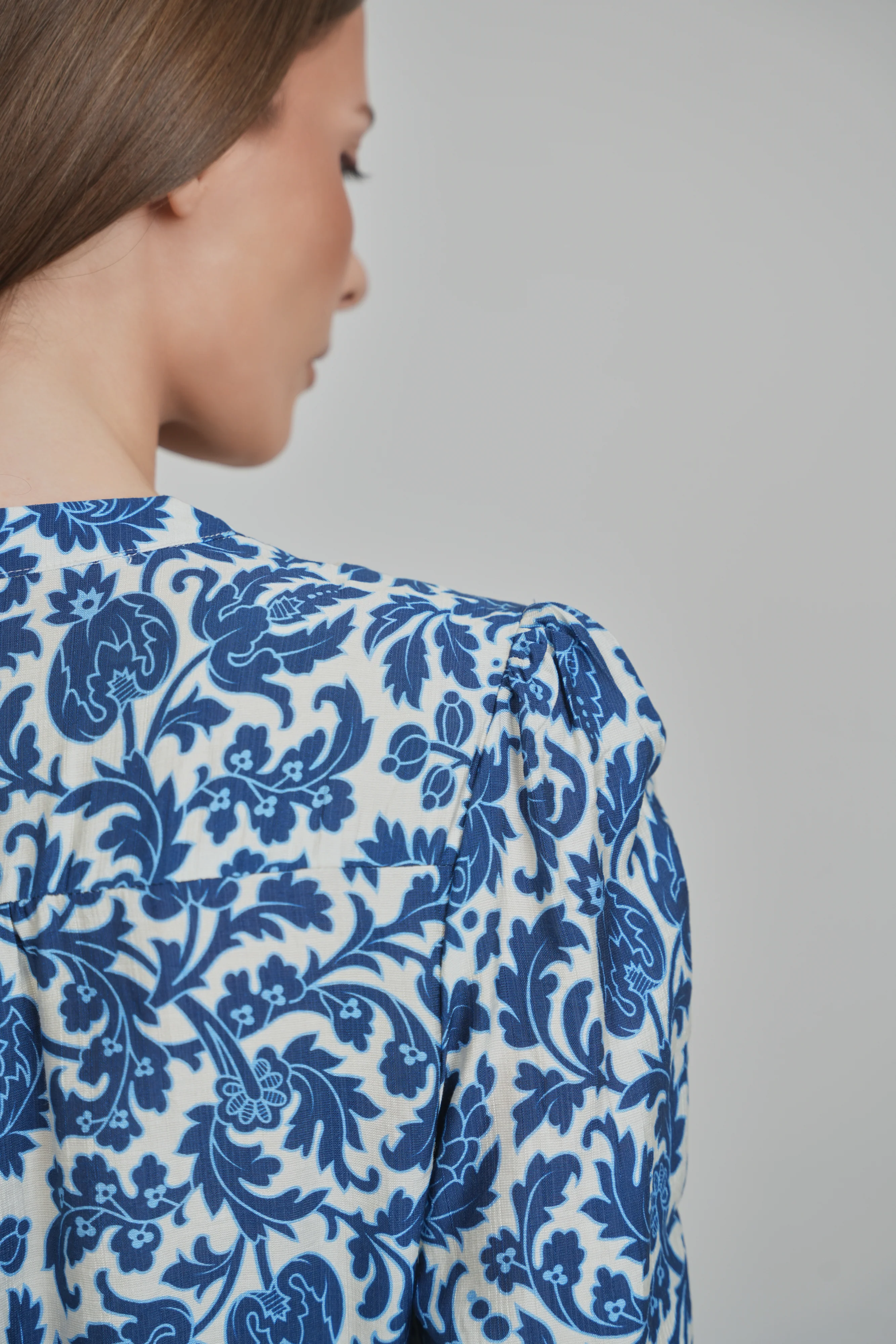 RIVA DRESS (BLUE FLORAL) - Image 8