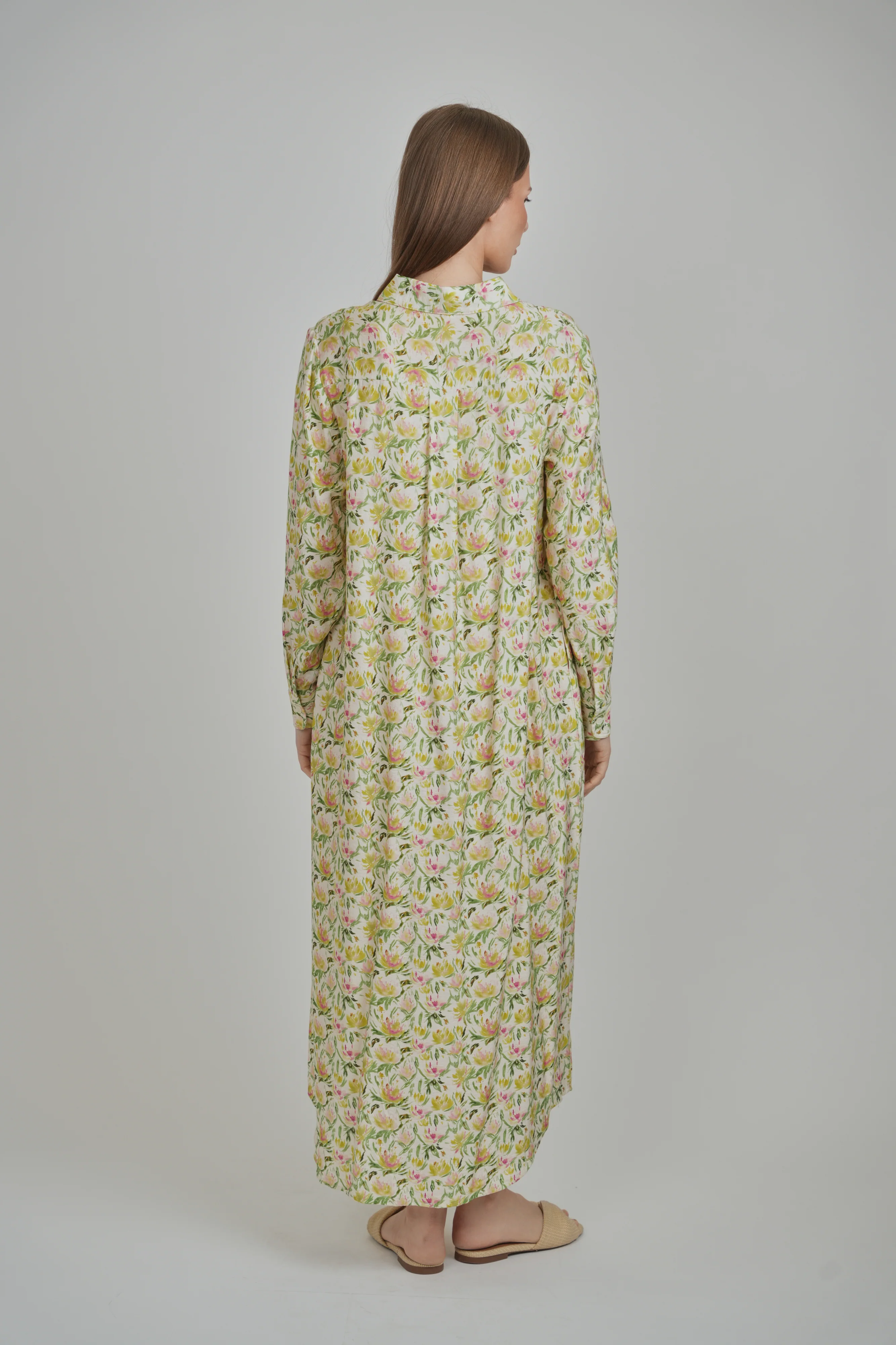 SARAH DRESS (LIME) - Image 4