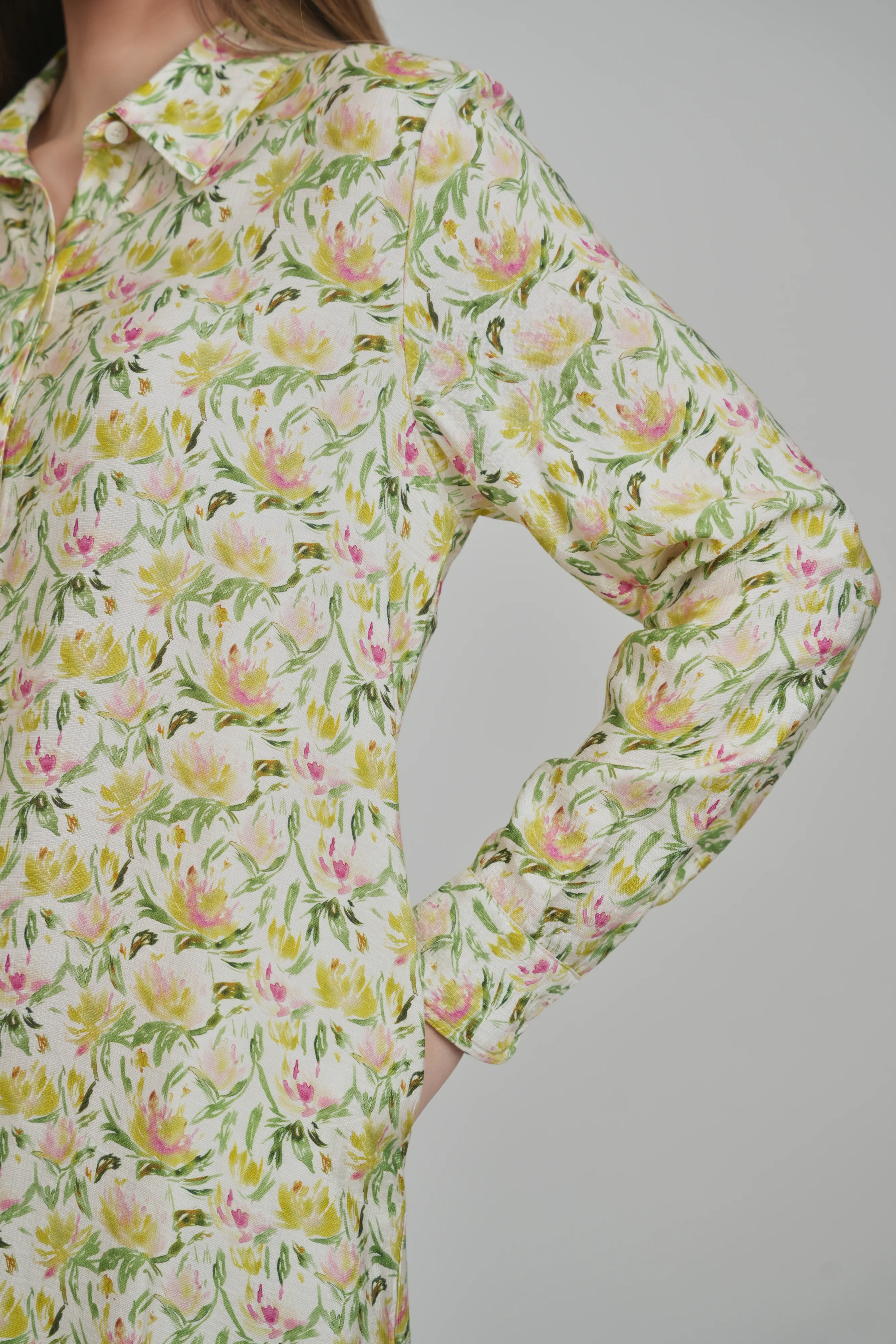 SARAH DRESS (LIME) - Image 5