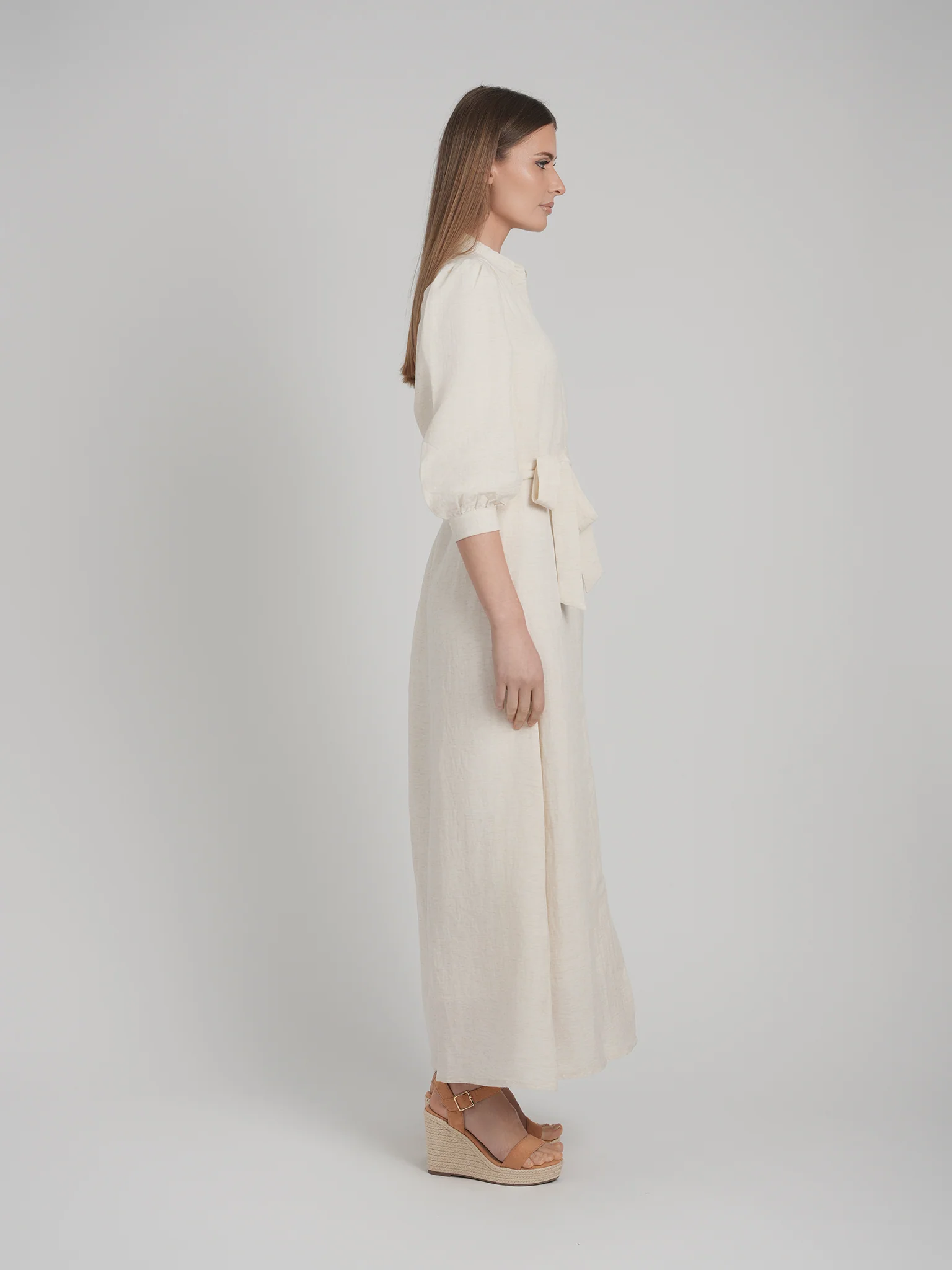 SHIRA DRESS (VANILLA) - Image 2