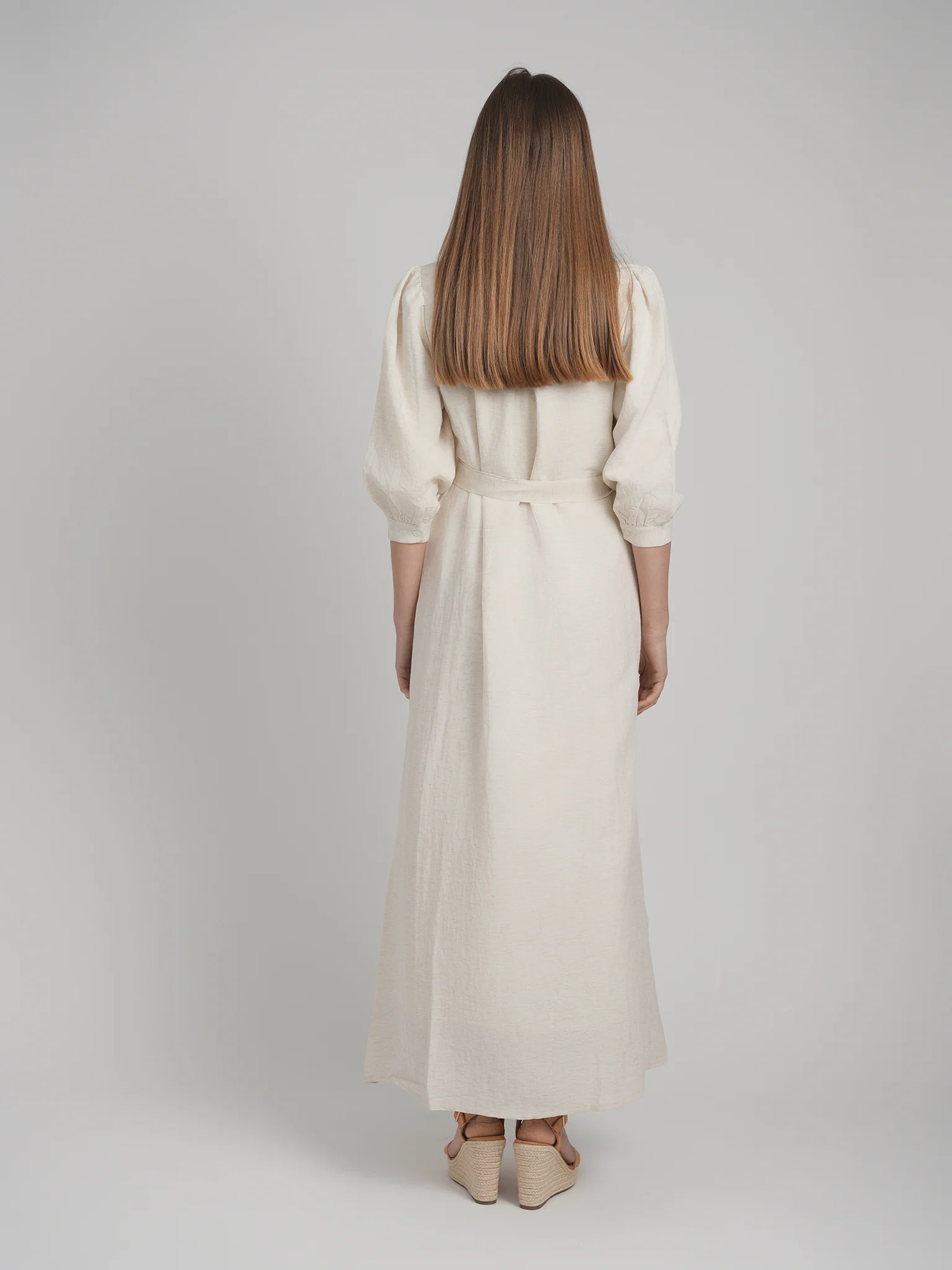 SHIRA DRESS (VANILLA) - Image 3