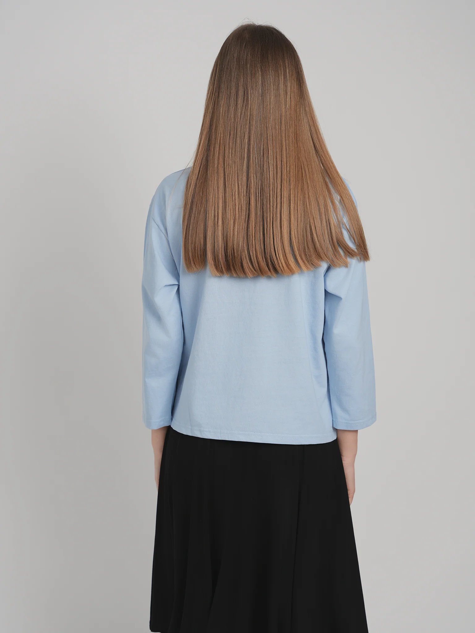 SIDE CINCH TOP (POWDER BLUE) - Image 4