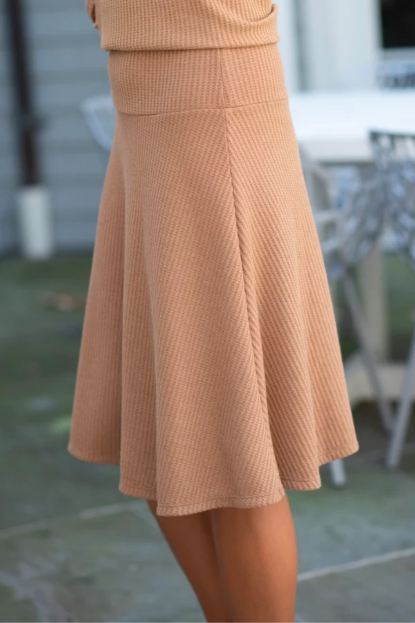 SKYE WAFFLE SKIRT - Image 6