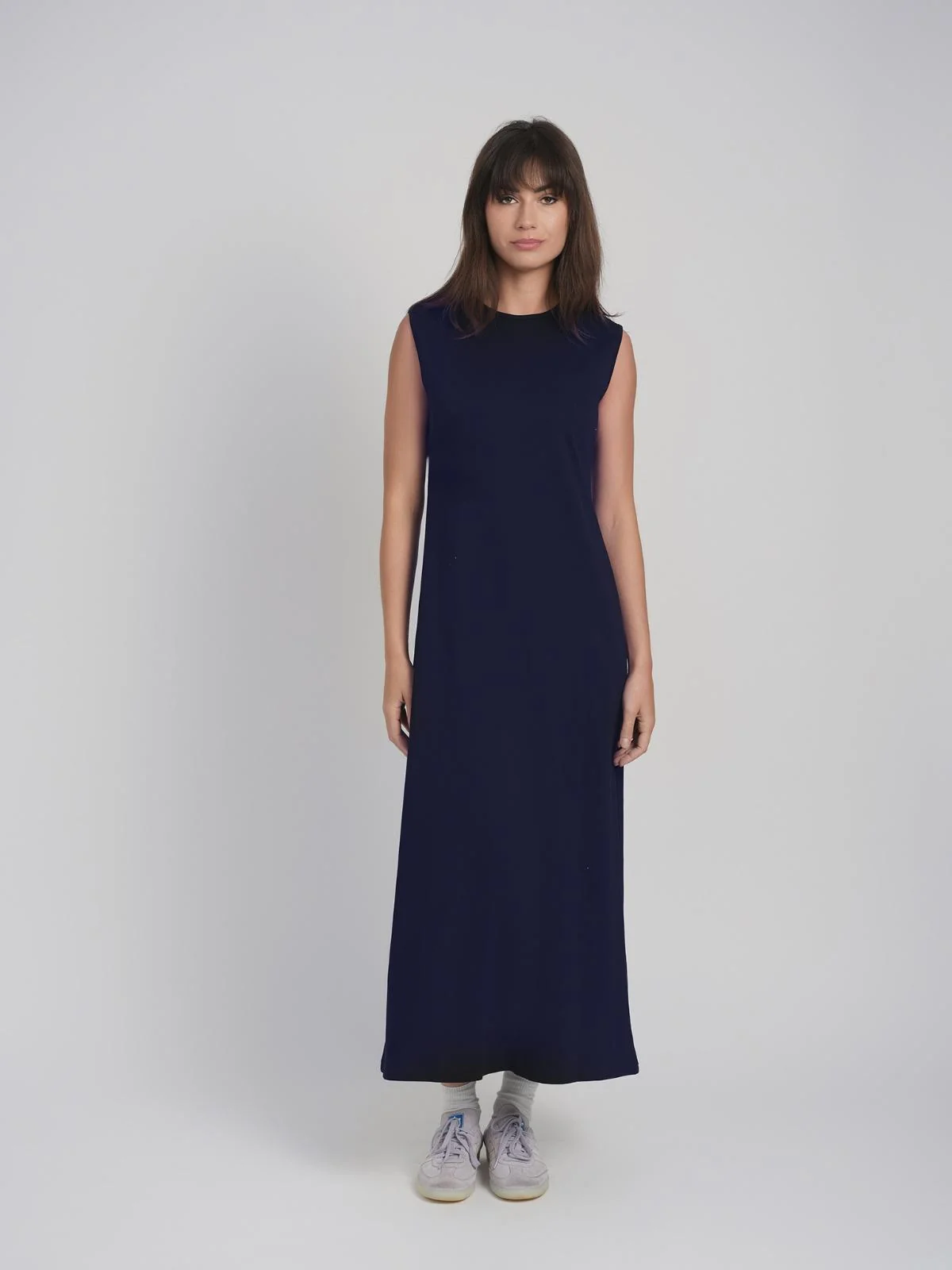 TANK MAXI DRESS (NAVY)