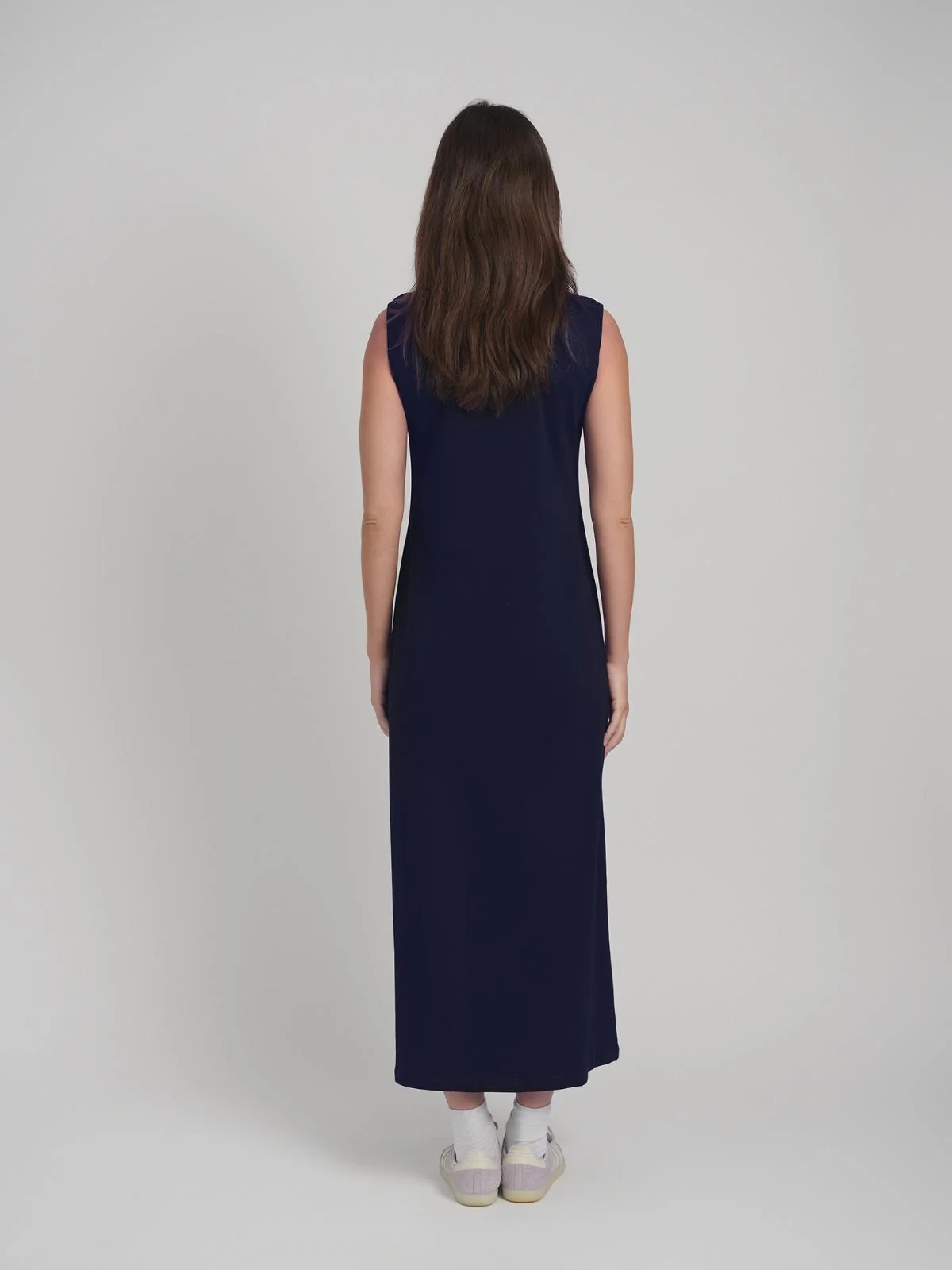 TANK MAXI DRESS (NAVY) - Image 3