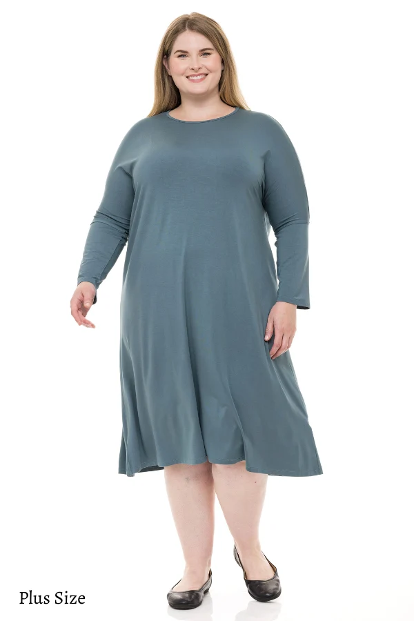 TUNIC DRESS SOLID JERSEY - Image 11