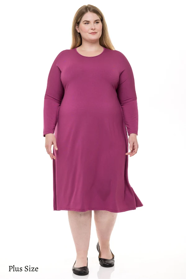 TUNIC DRESS SOLID JERSEY - Image 5