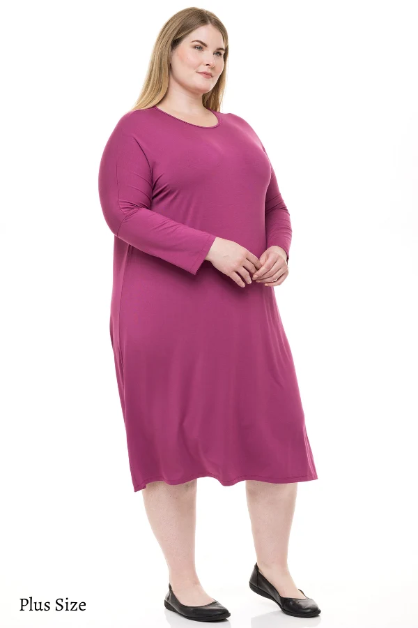 TUNIC DRESS SOLID JERSEY - Image 6